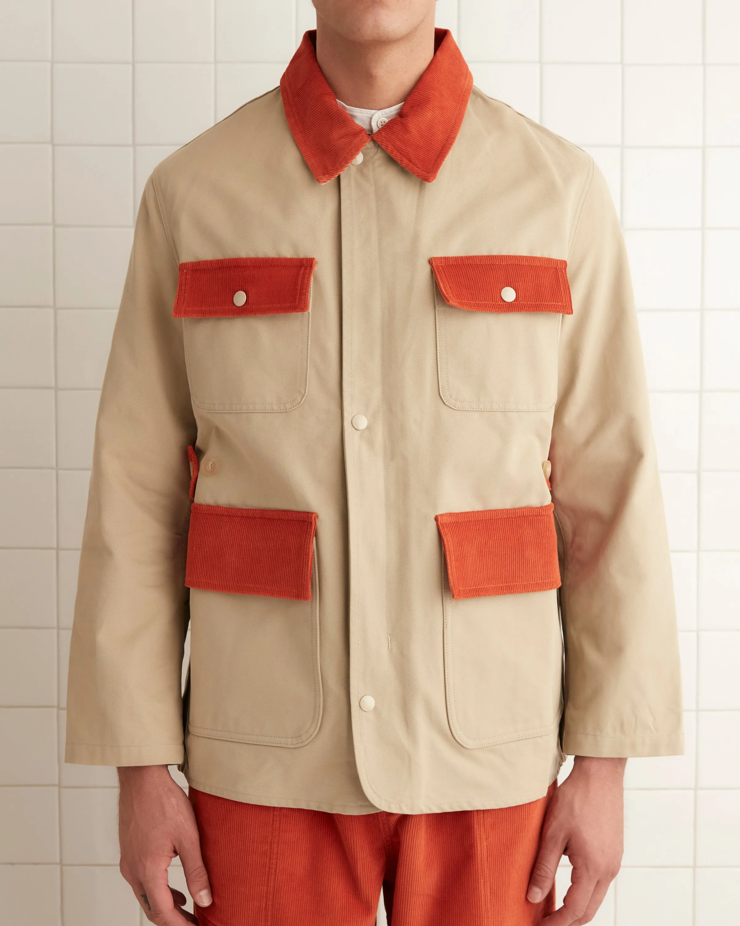 Corduroy Trim Hunting Jacket sold by BODE product image thumbnail 2