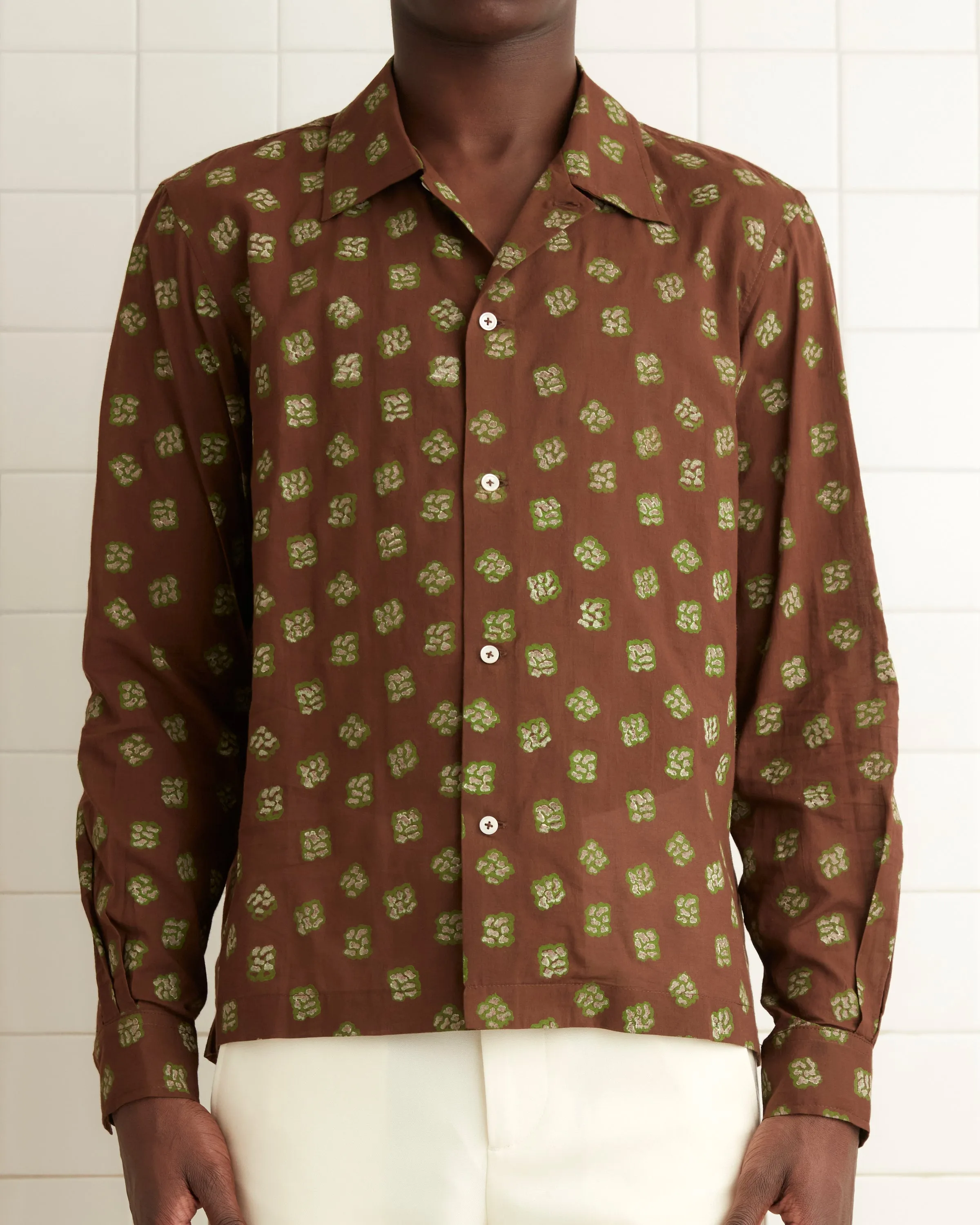 Hop Tree Long Sleeve Shirt sold by BODE product image thumbnail 2