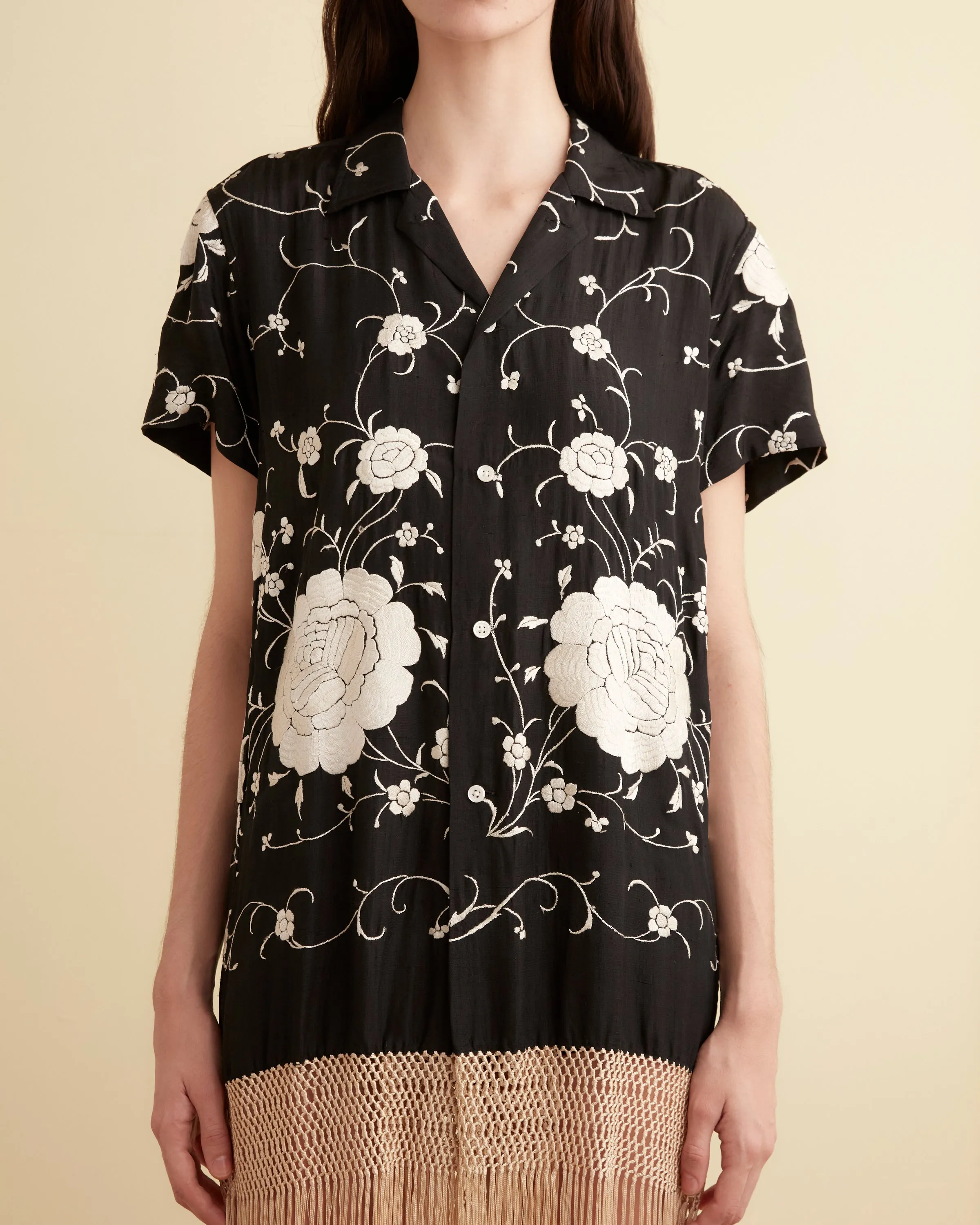 Camellia Contrast Tunic - XS sold by BODE product image thumbnail 3