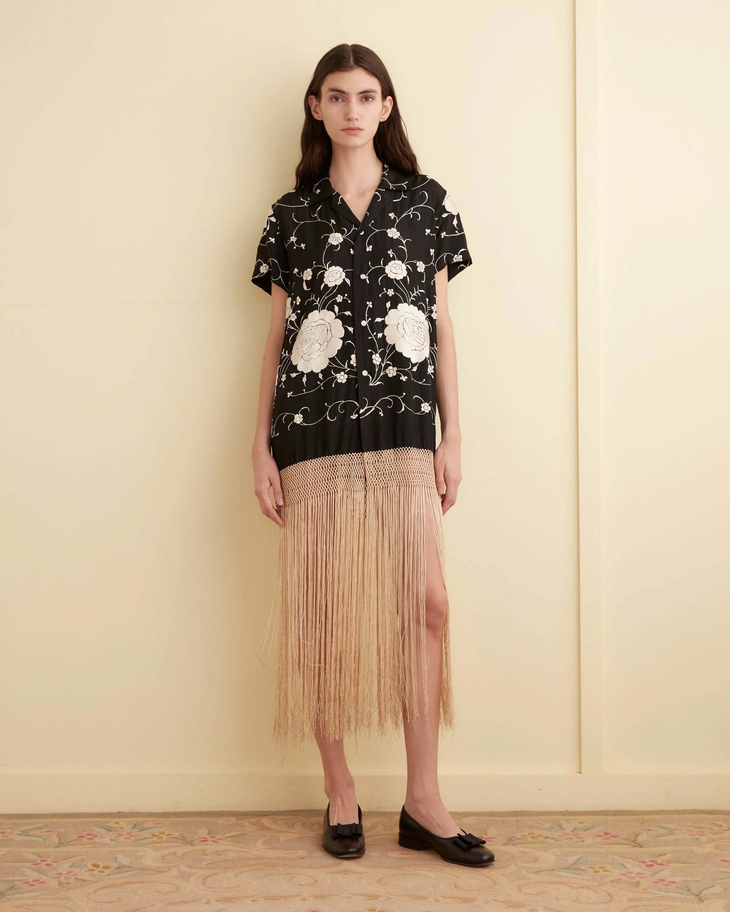 Camellia Contrast Tunic - XS sold by BODE product image thumbnail 2