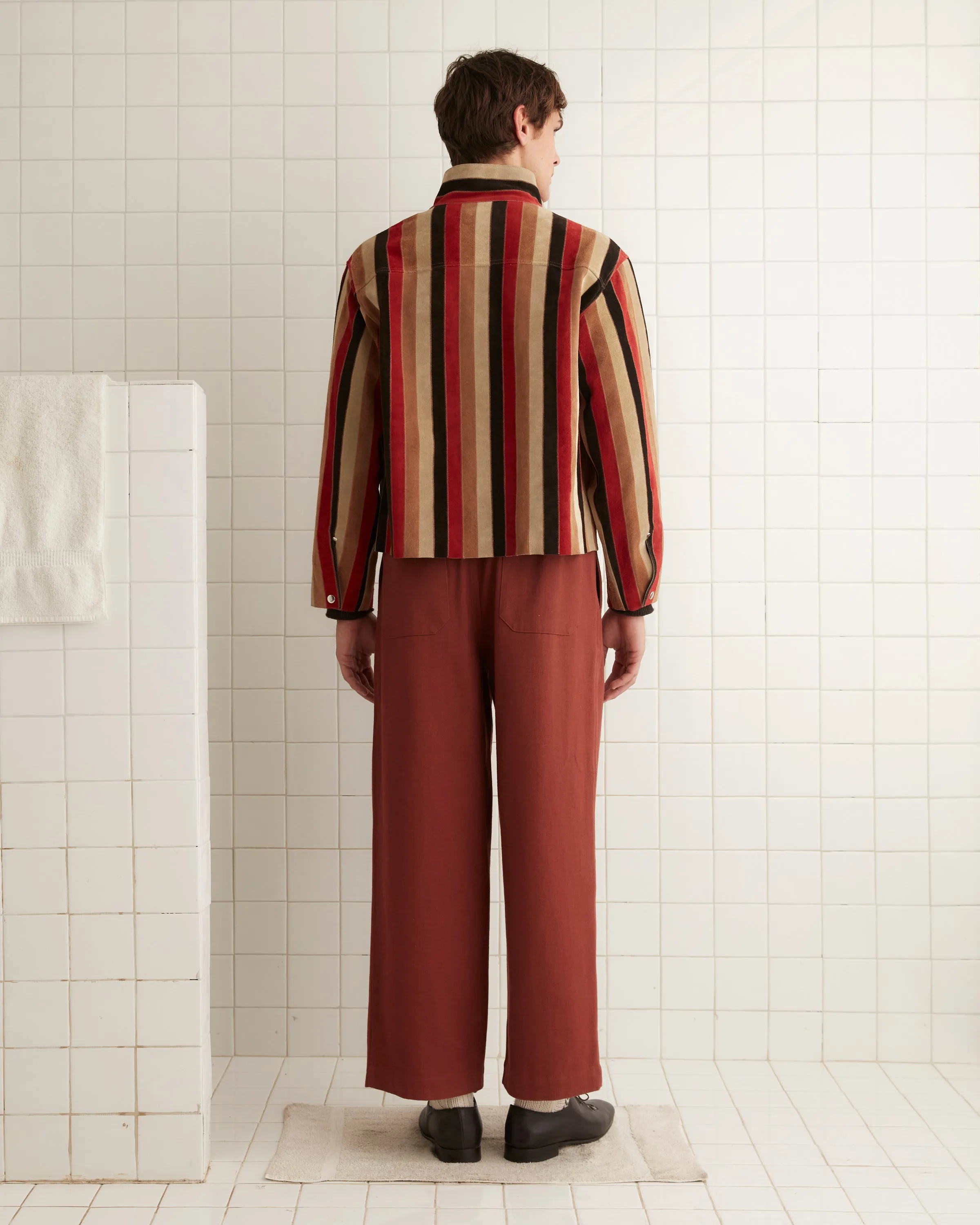 Matchstick Suede Jacket sold by BODE product image thumbnail 3