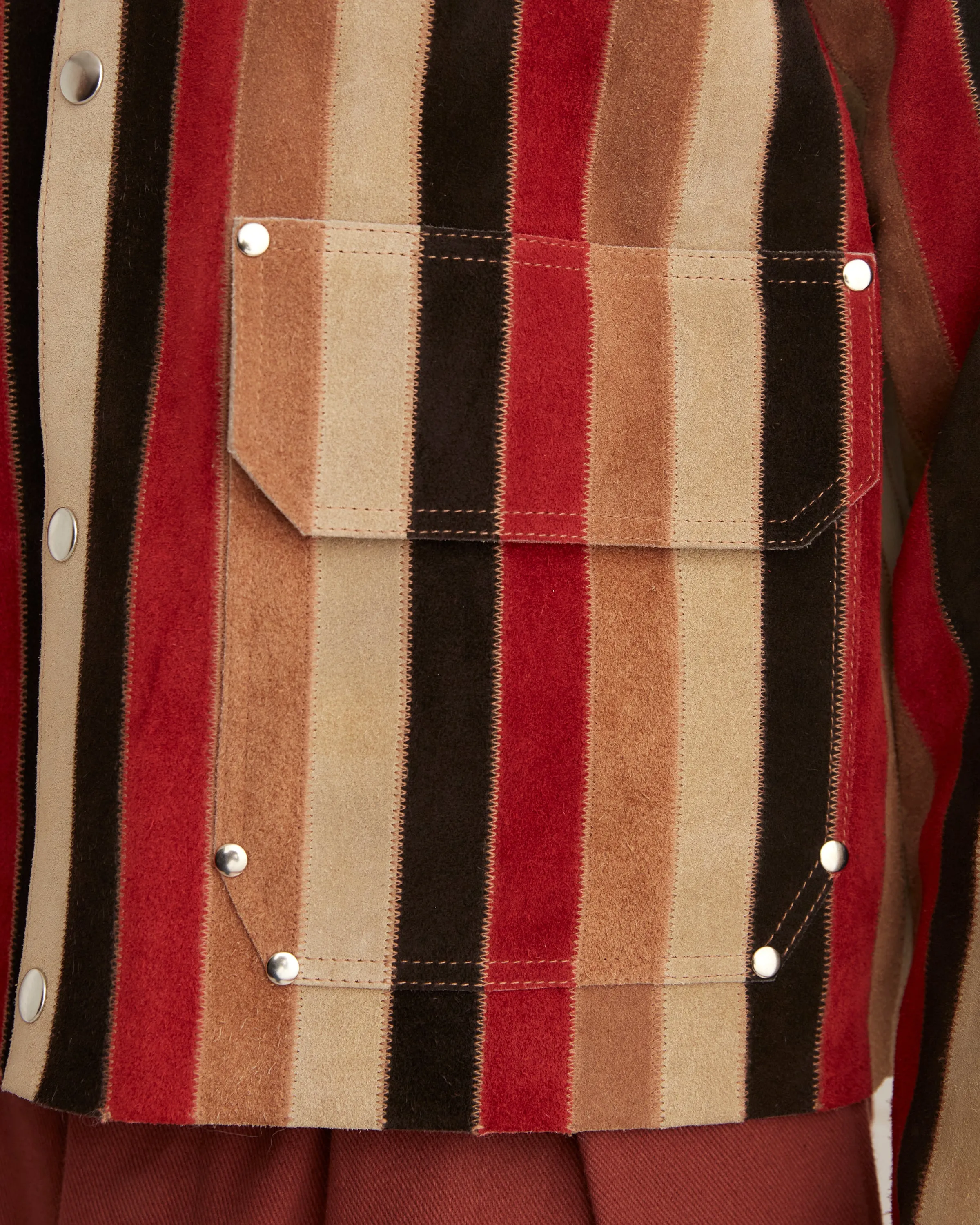 Matchstick Suede Jacket sold by BODE product image thumbnail 2