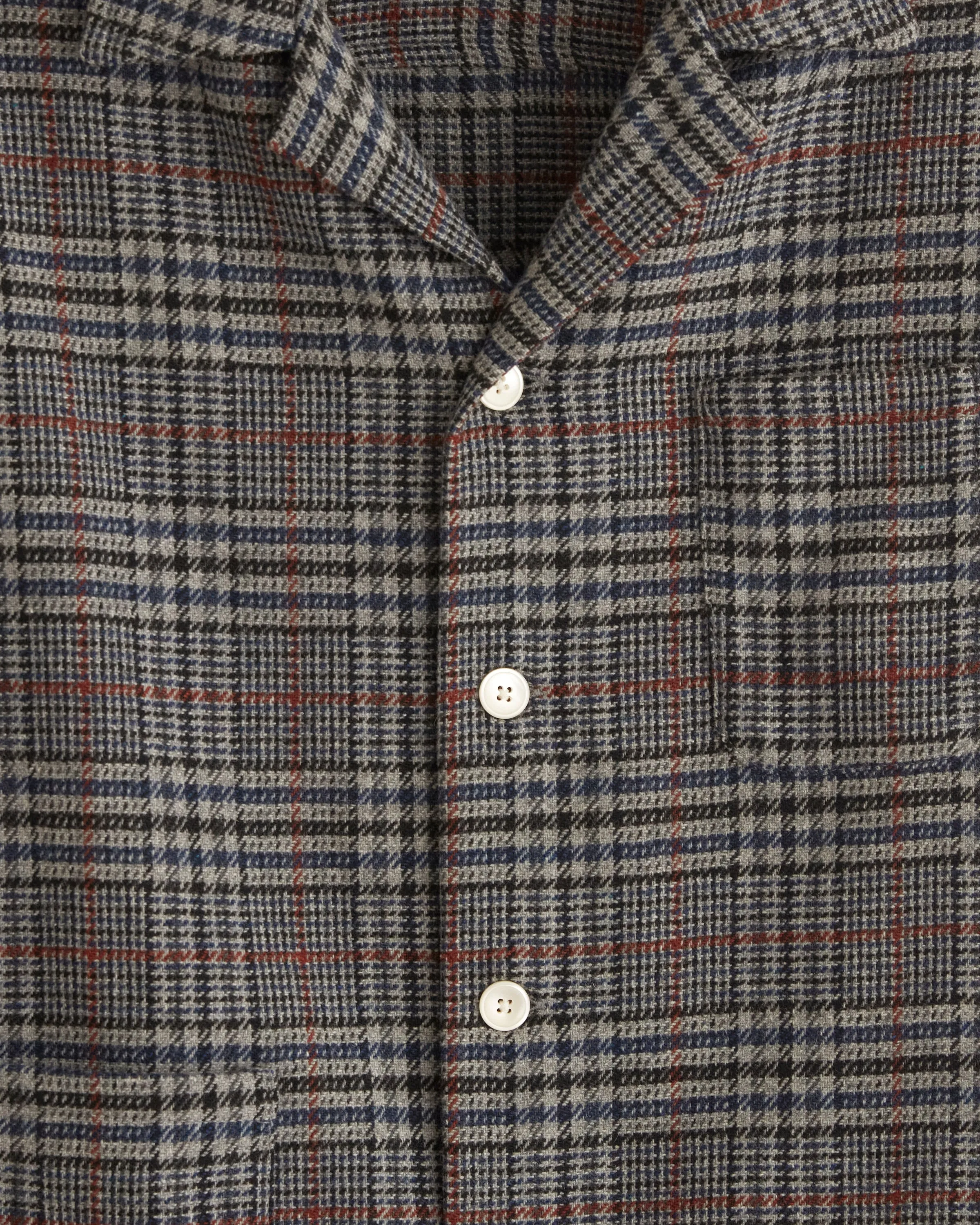 Naval Glen Plaid Long Sleeve Shirt sold by BODE product image thumbnail 2