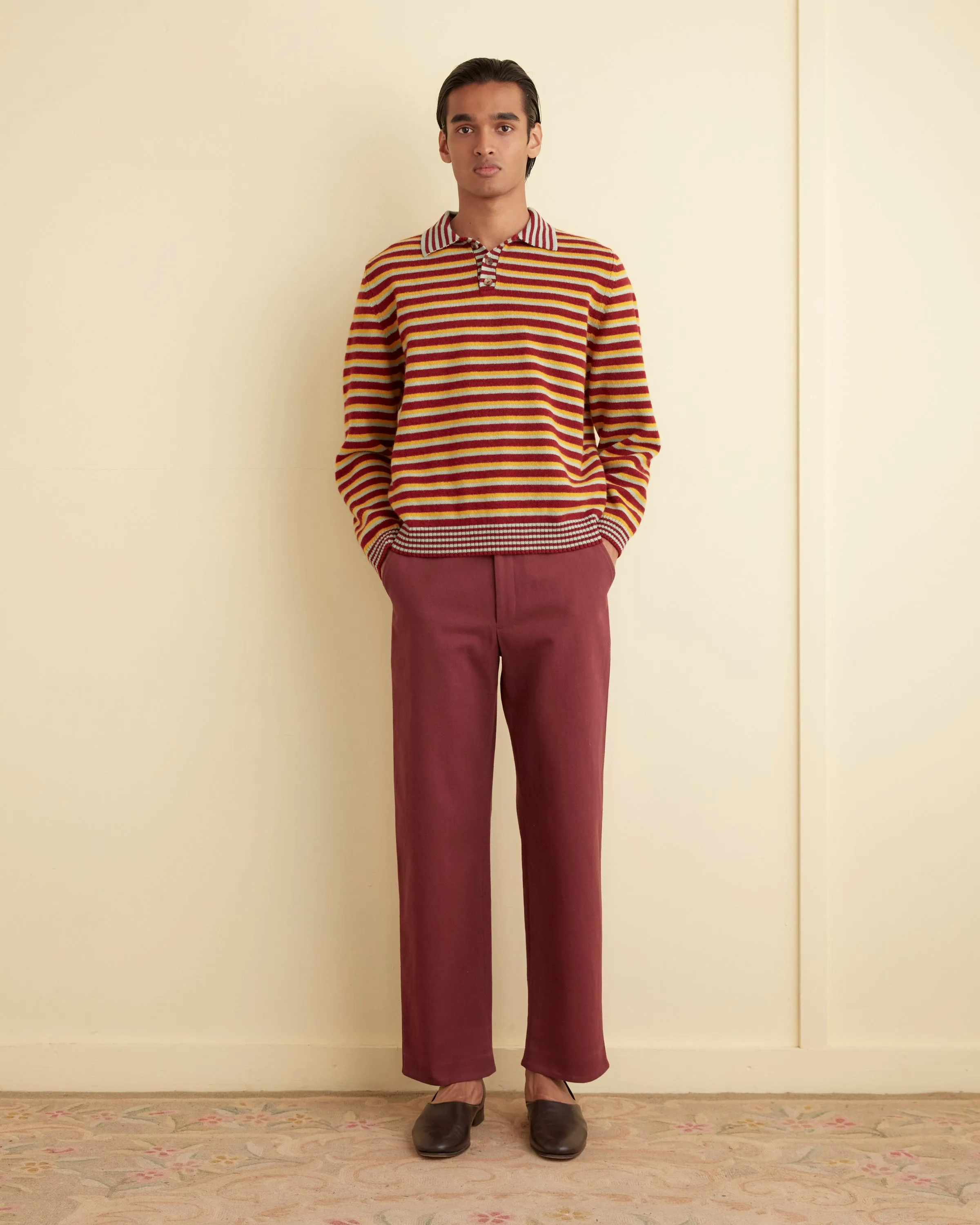 Ludlow Stripe Sweater sold by BODE