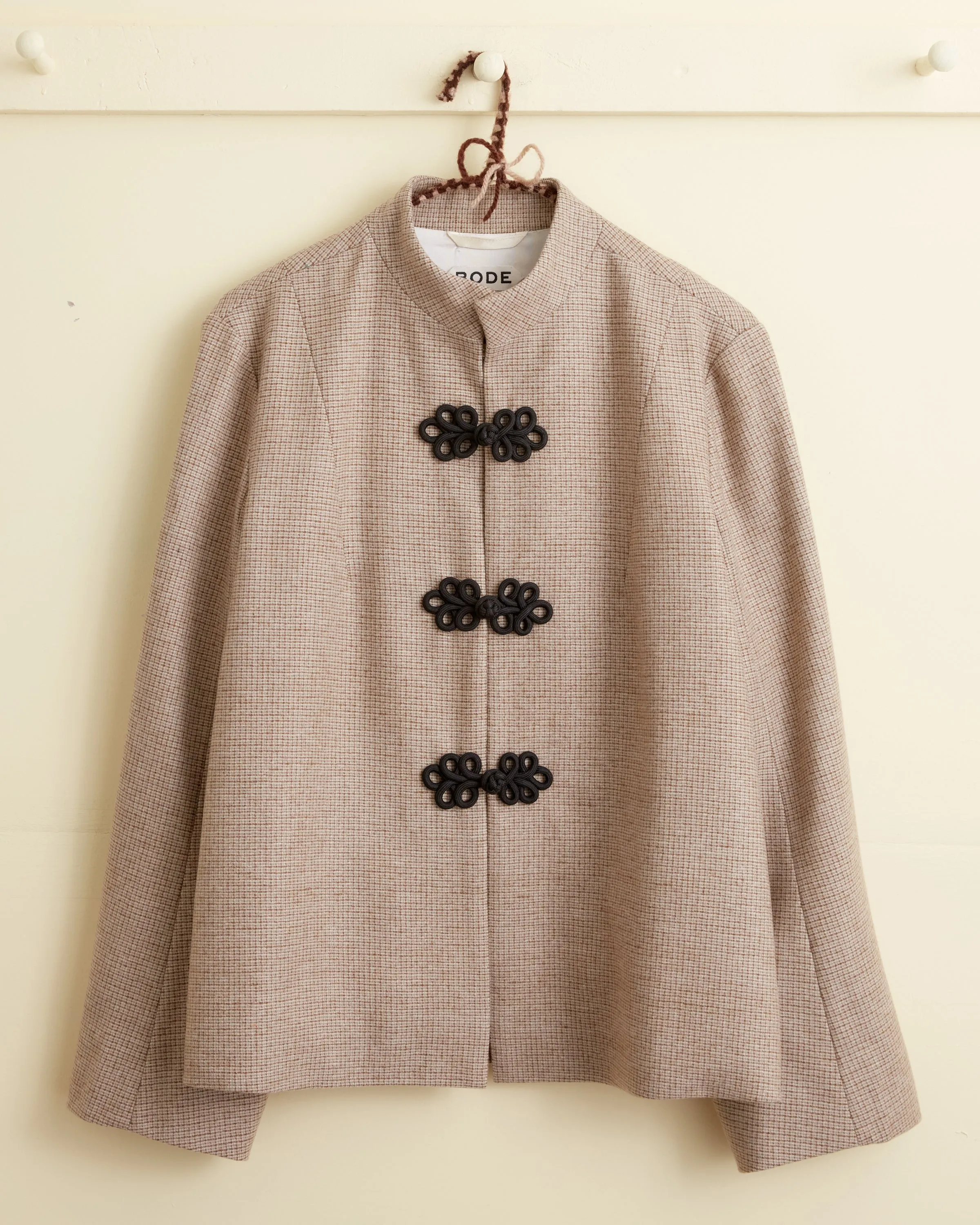 Caledonia Check Jacket - S sold by BODE