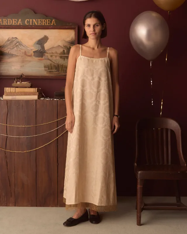 Ivory Coronet Dress - M sold by BODE