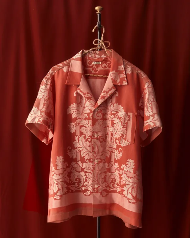 Curling Frost Short Sleeve Shirt - L sold by BODE