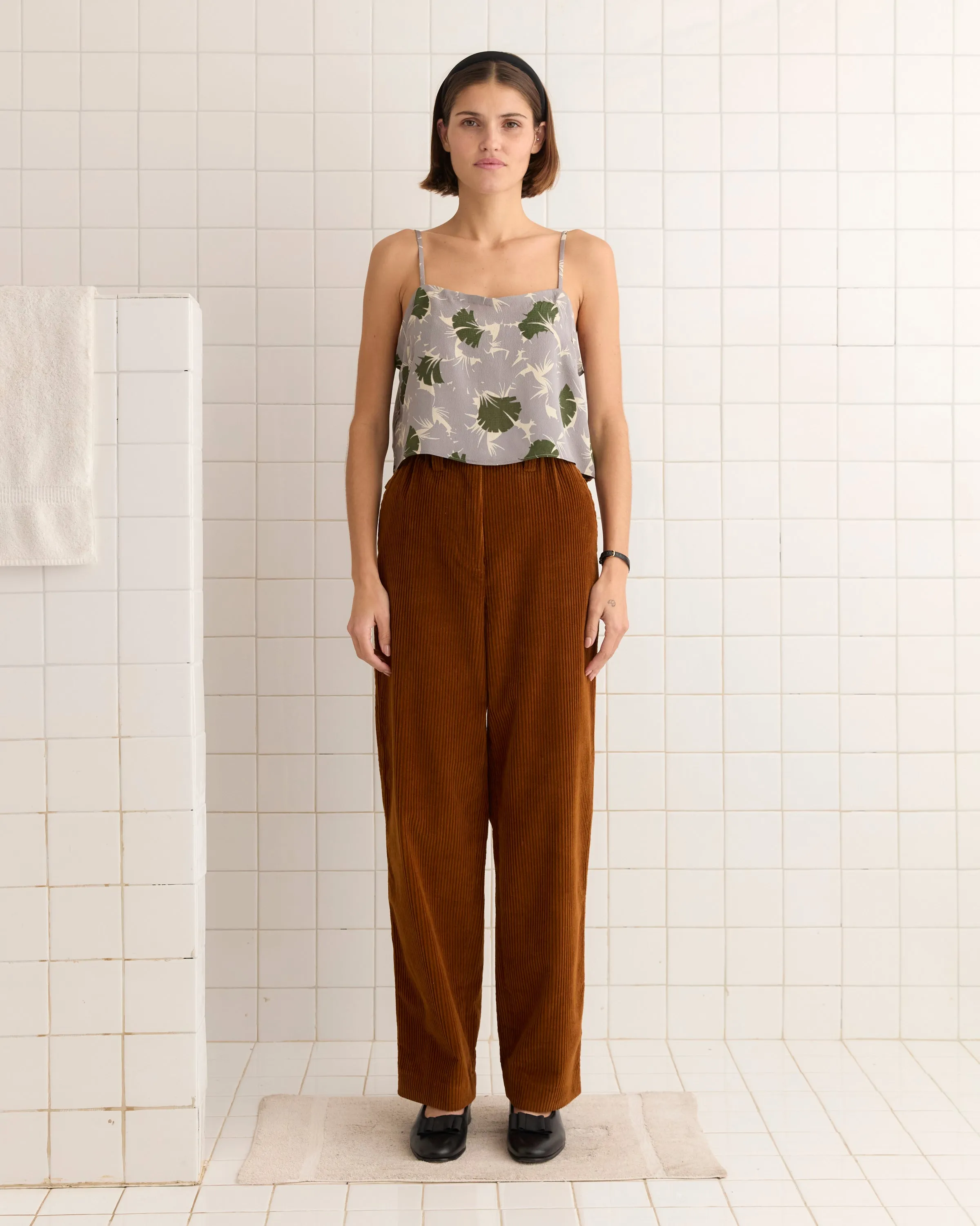 Palm Fan Tank - M sold by BODE