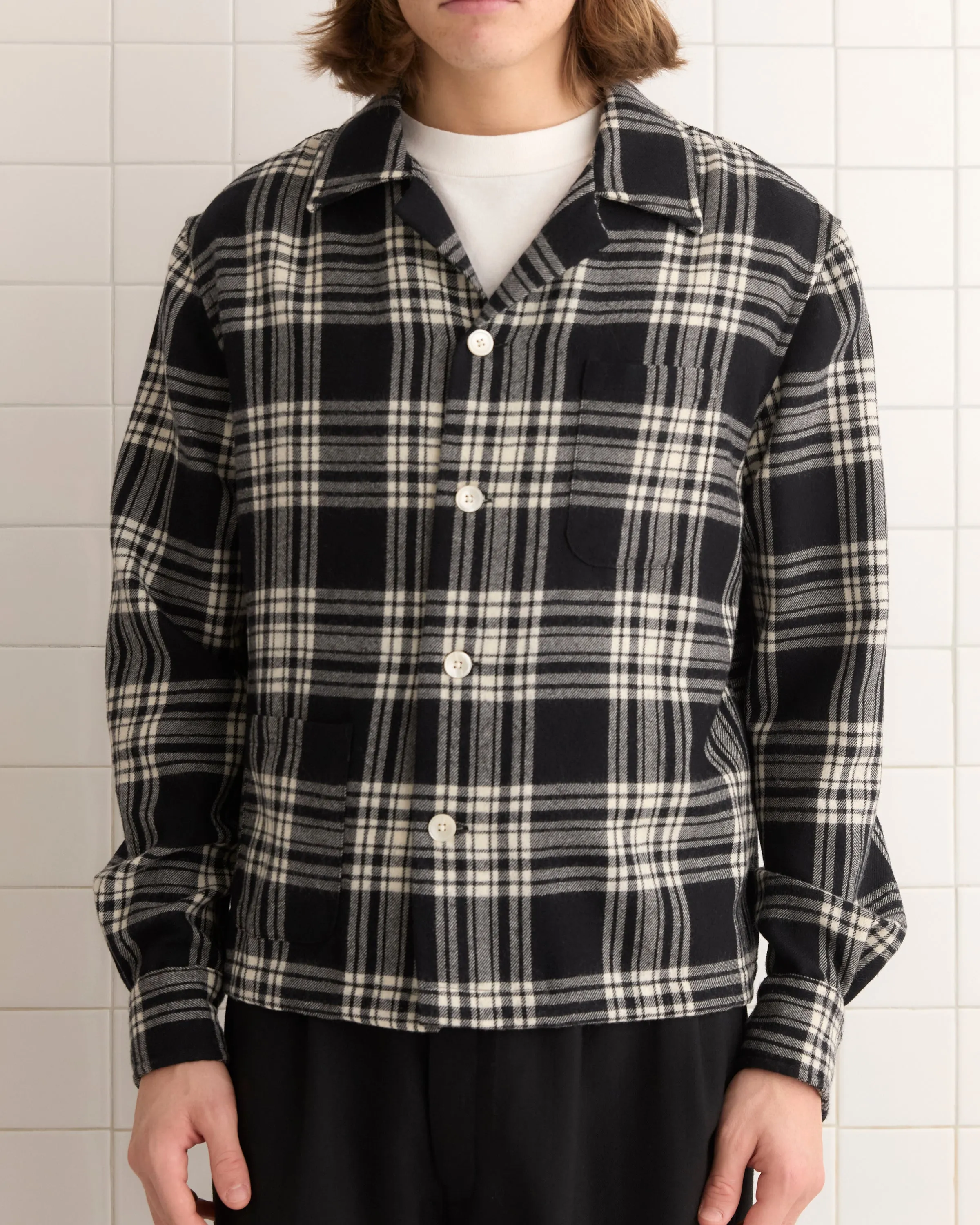 Chimney Plaid Overshirt - M/L sold by BODE product image thumbnail 2