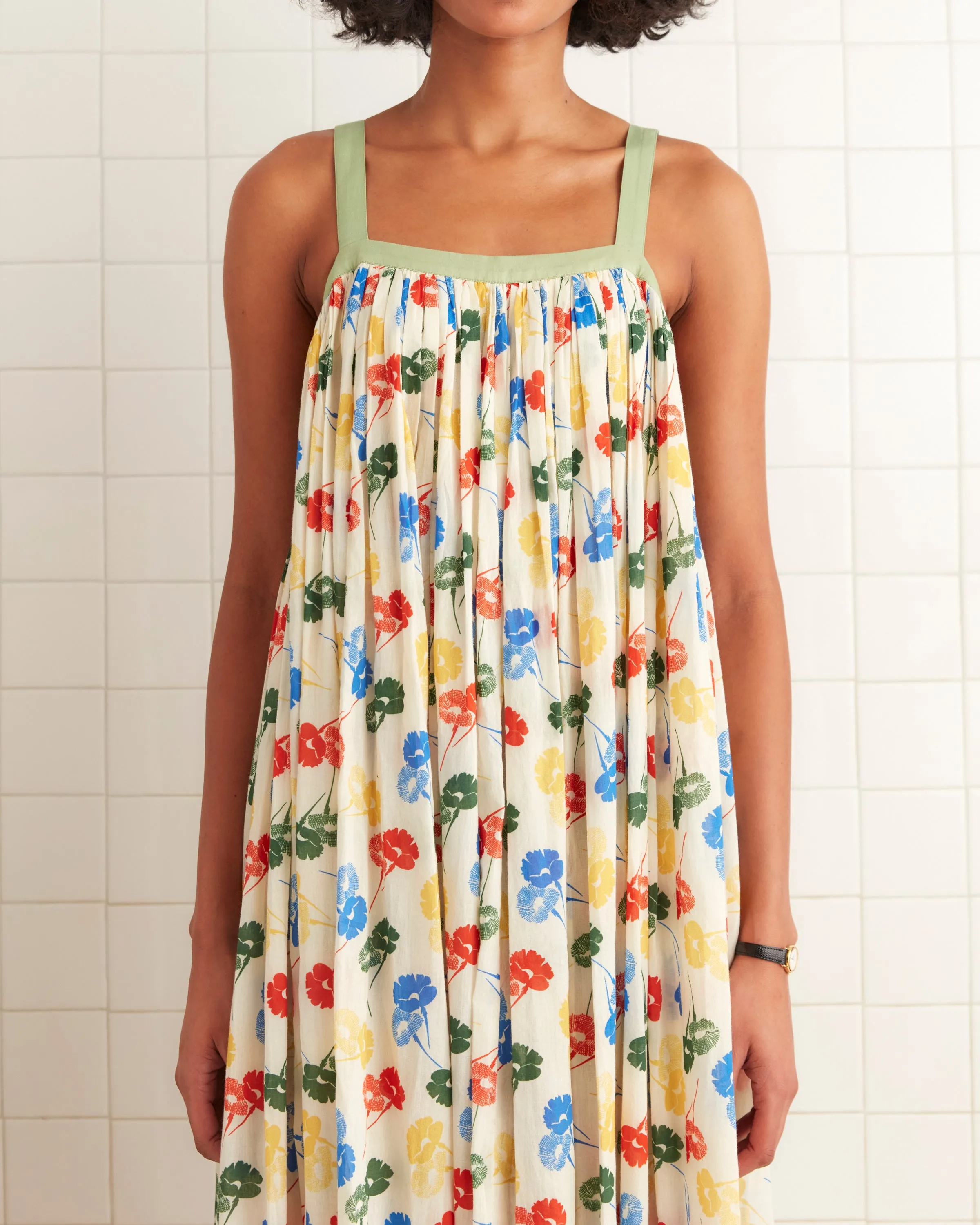 Flower Stamp Dress sold by BODE product image thumbnail 2