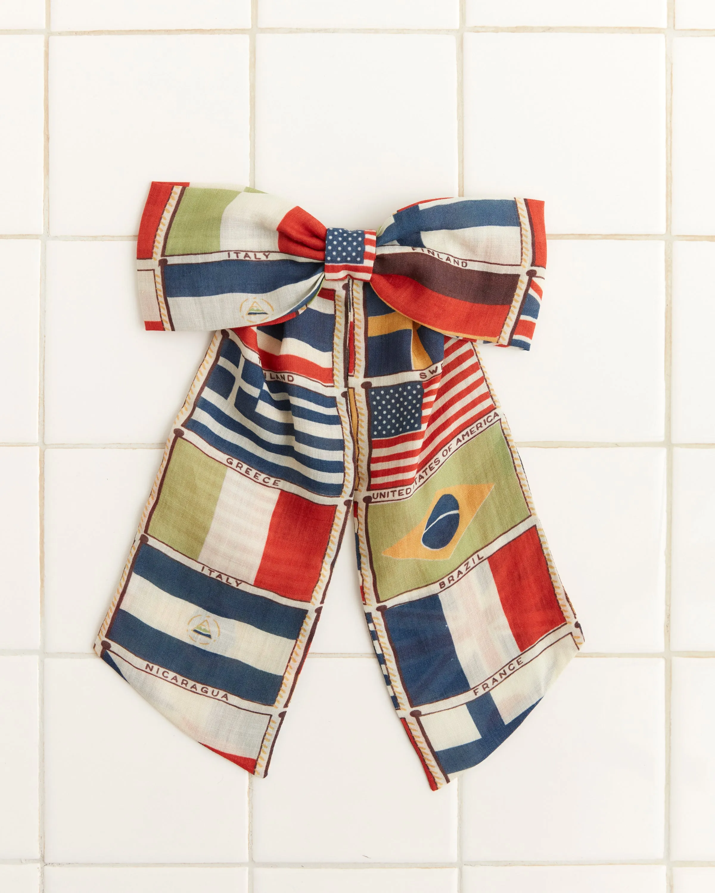 International Linen Bow sold by BODE