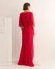 Beaded Claret Gown - Red sold by BODE