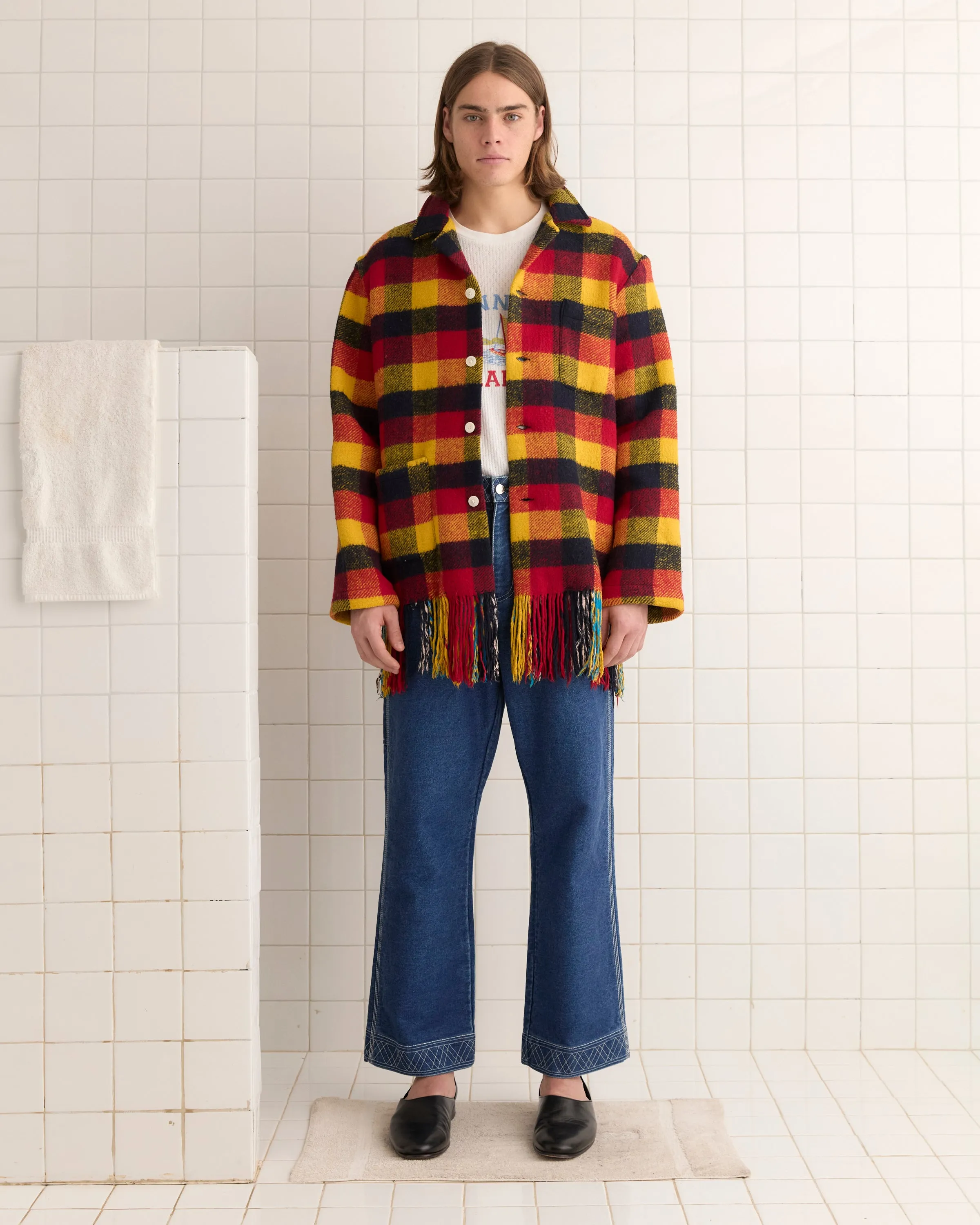 Flaming Ash Overshirt - M/L sold by BODE