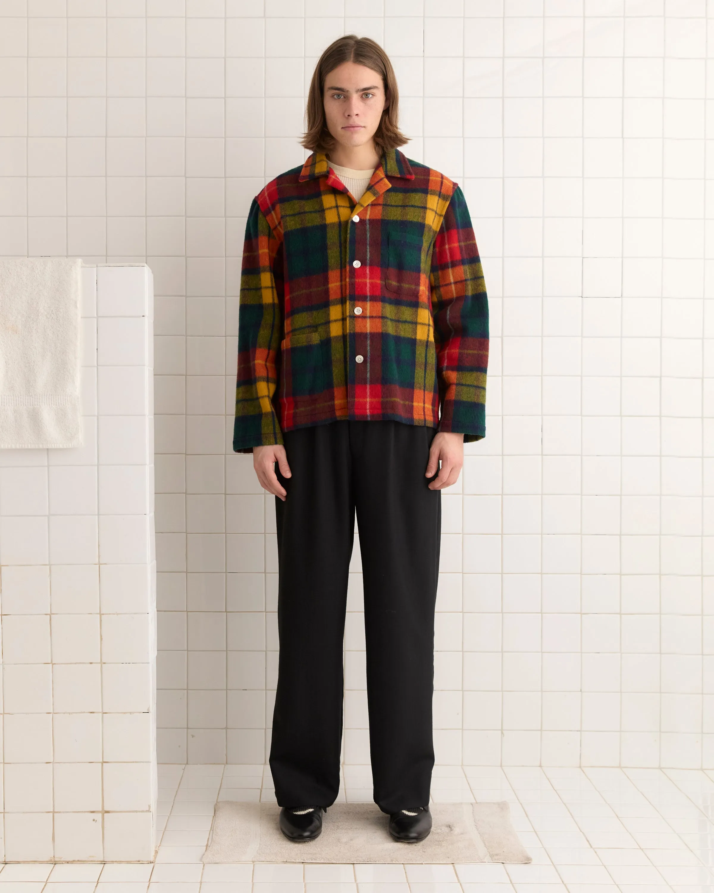Ratatouille Plaid Overshirt - L/XL sold by BODE