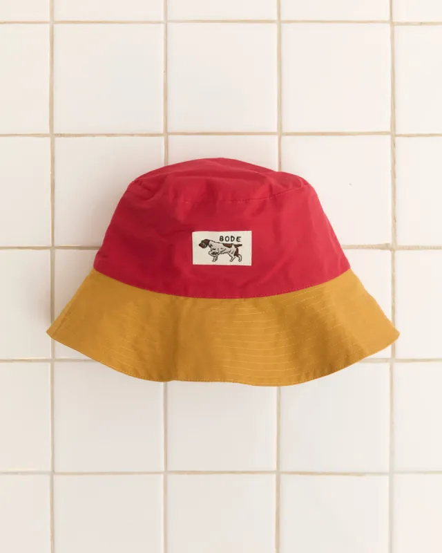 Monday Bucket Hat - Red sold by BODE