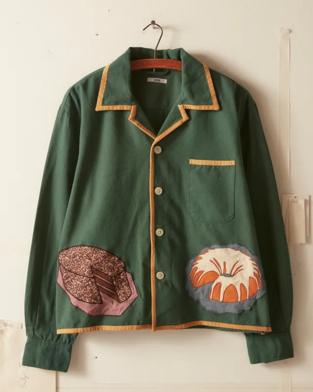 Dessert Appliqué Long Sleeve Shirt sold by BODE