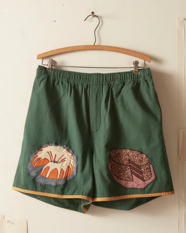 Dessert Appliqué Shorts sold by BODE