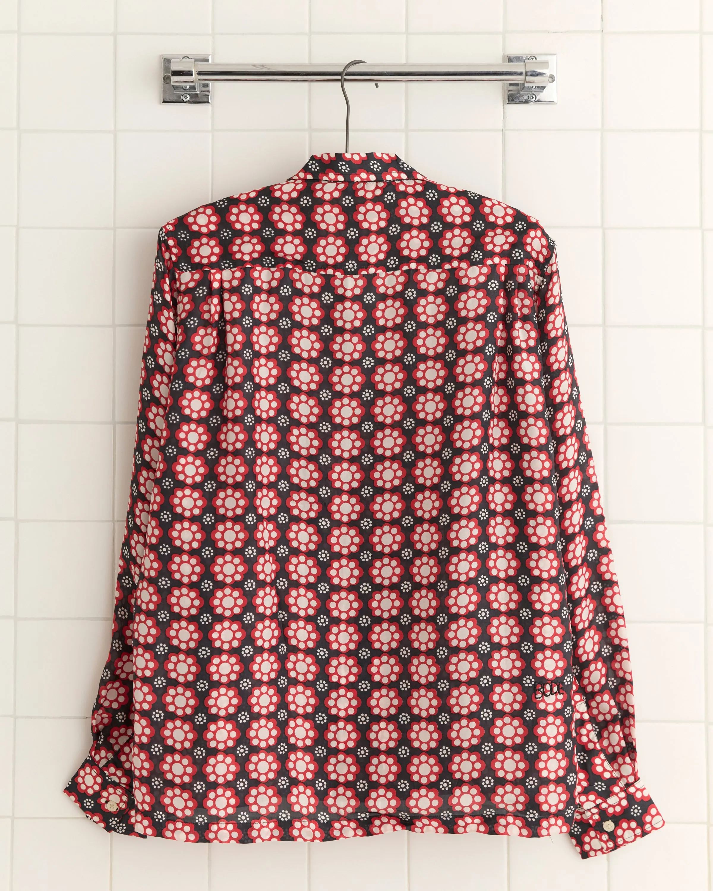 Polka Fleur Long Sleeve Shirt sold by BODE product image thumbnail 3