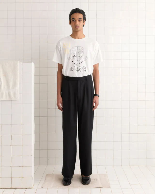 Reversible Crest Tee sold by BODE