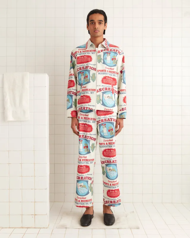 Enrichment Knolly Brook Trousers sold by BODE