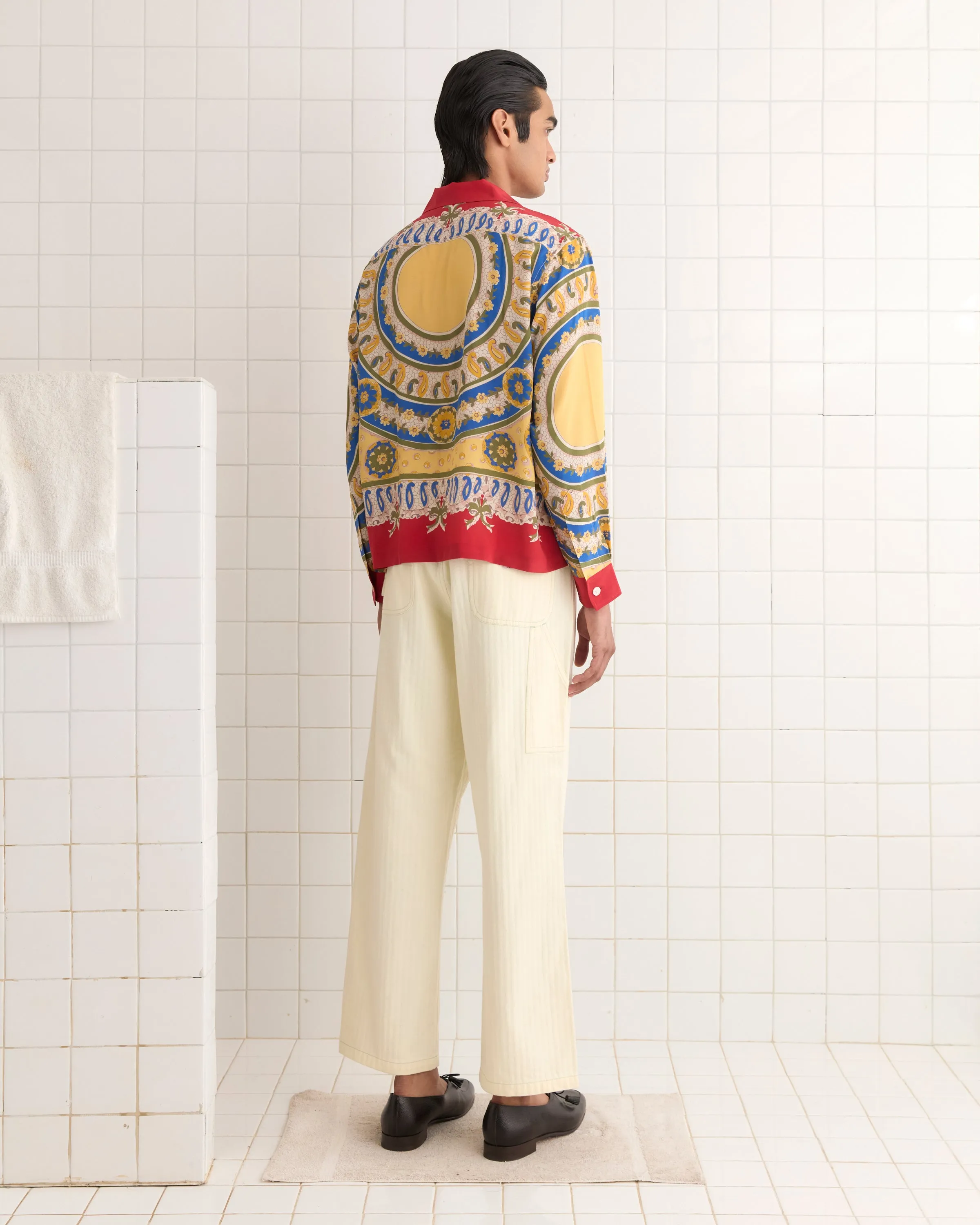 Bricolage Long Sleeve Shirt sold by BODE product image thumbnail 3