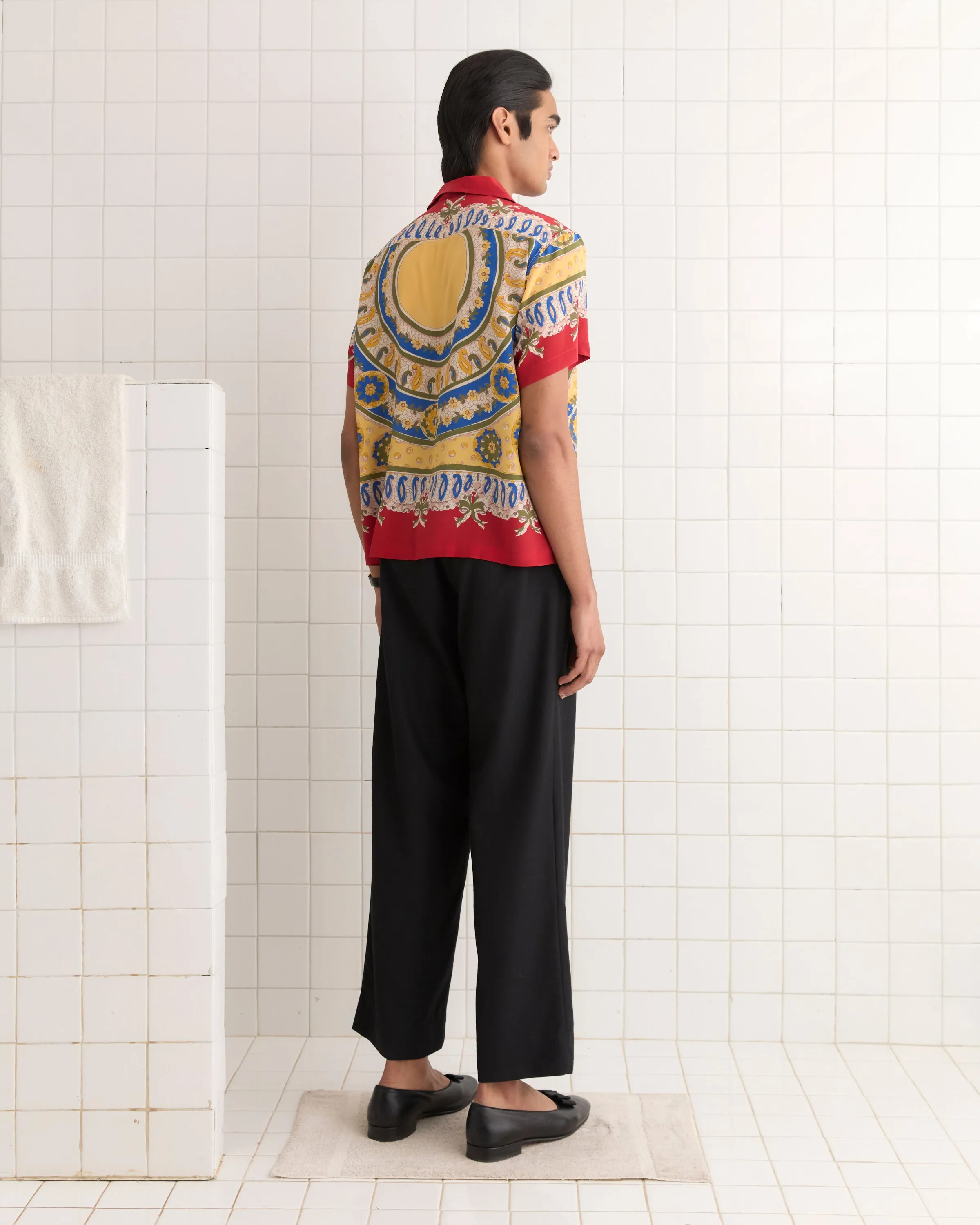 Bricolage Short Sleeve Shirt sold by BODE product image thumbnail 3