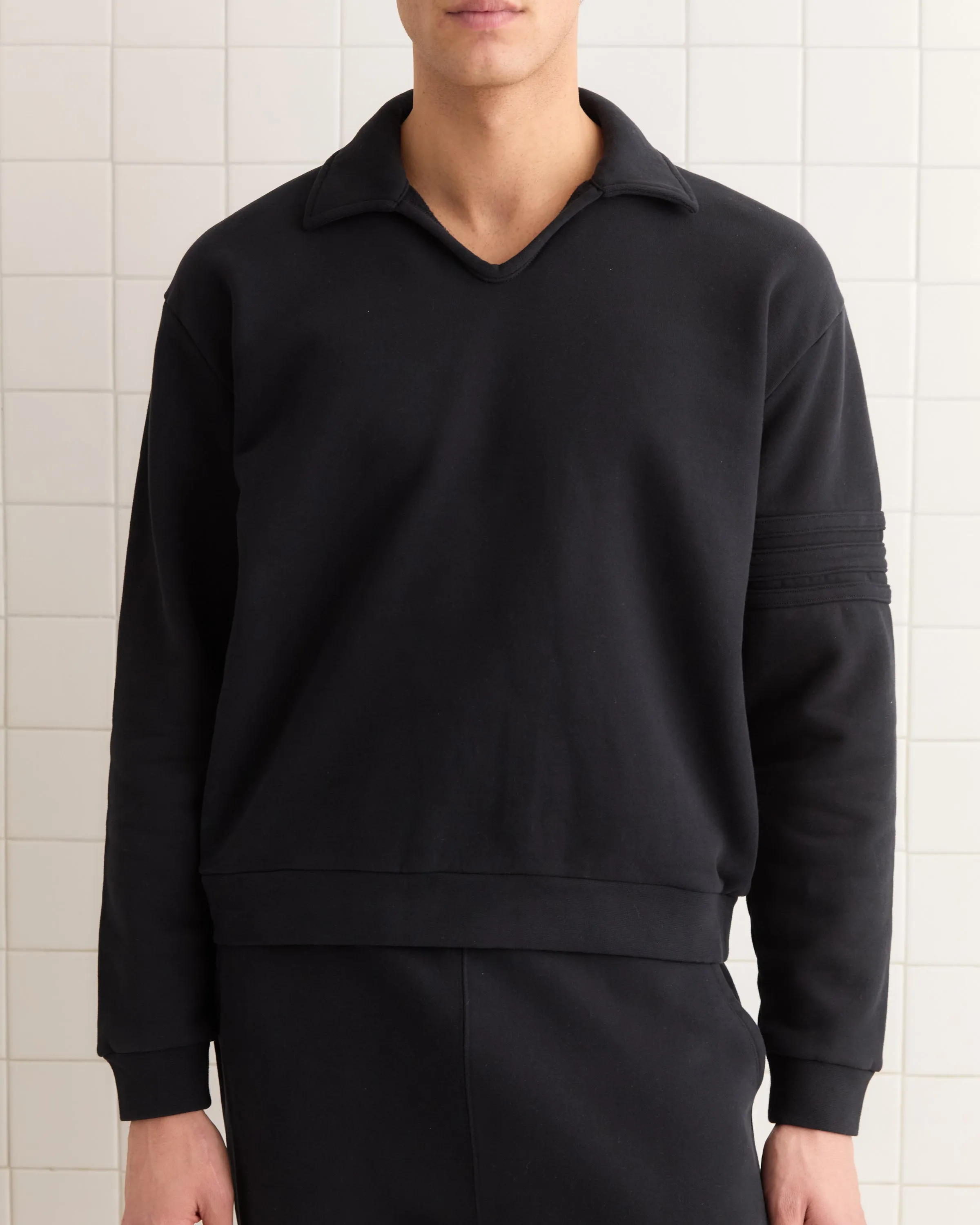 Crew Polo - Black sold by BODE product image thumbnail 2