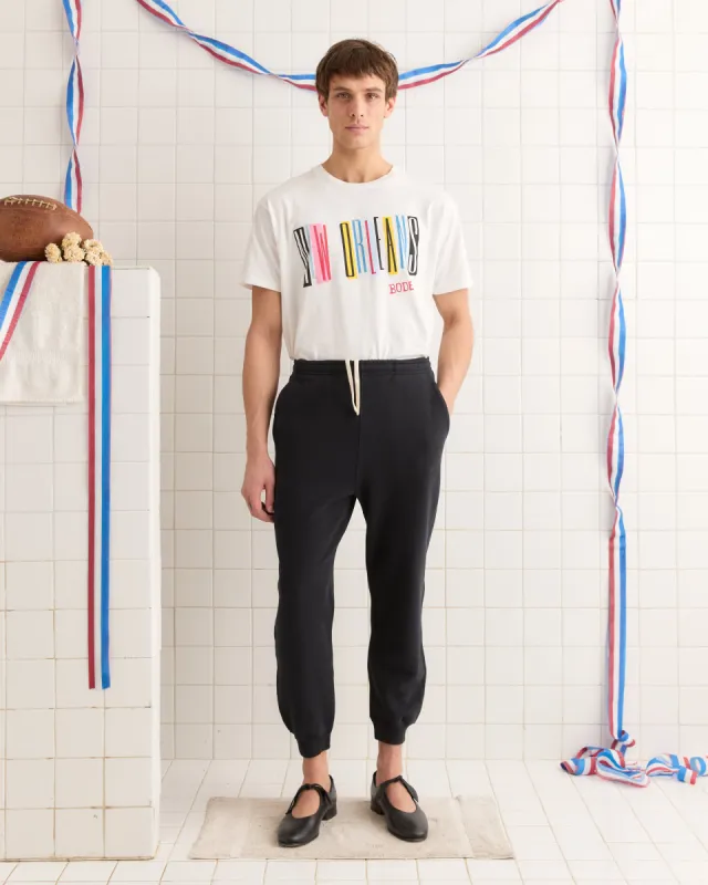 Joggers - Black sold by BODE