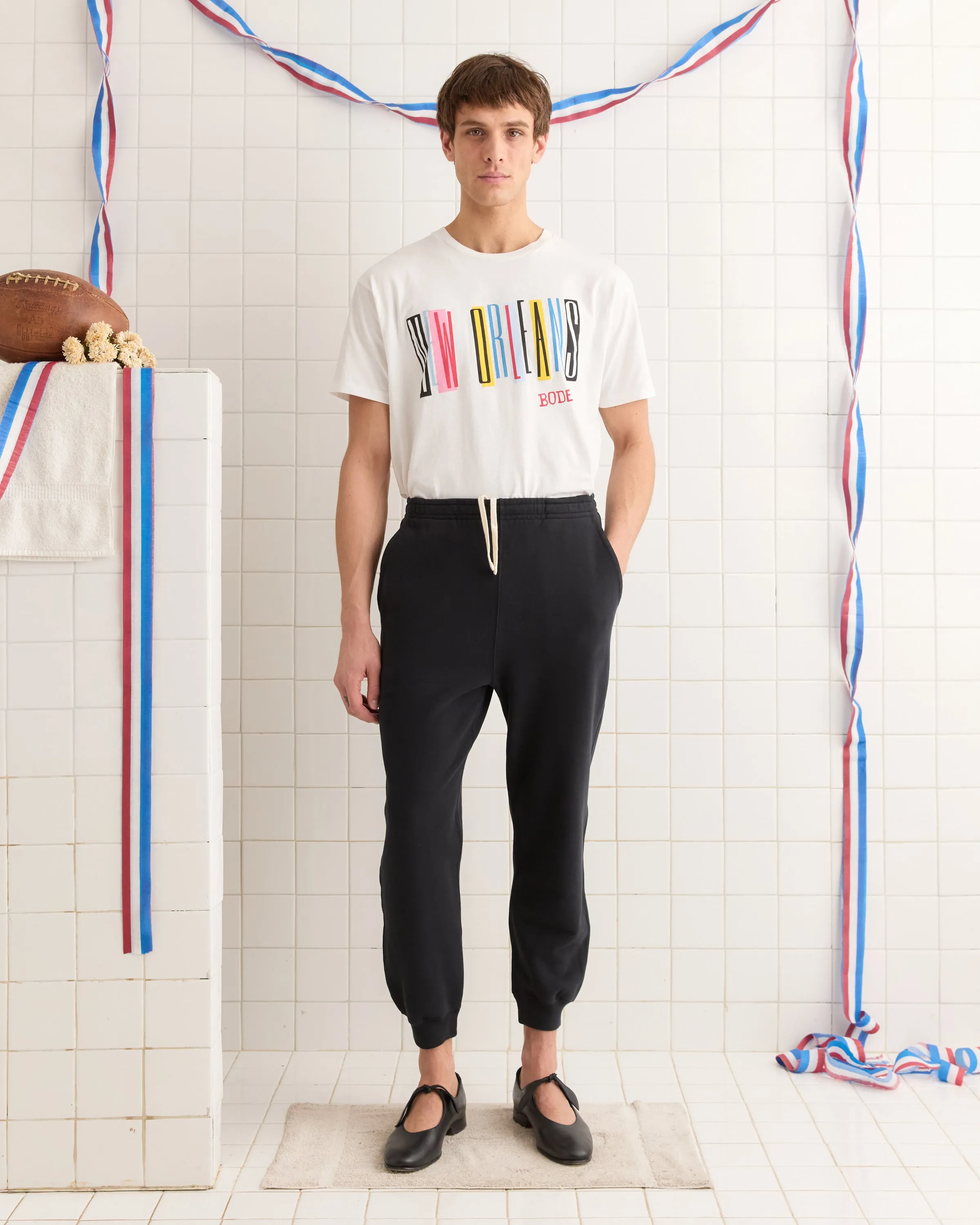 Joggers - Black sold by BODE