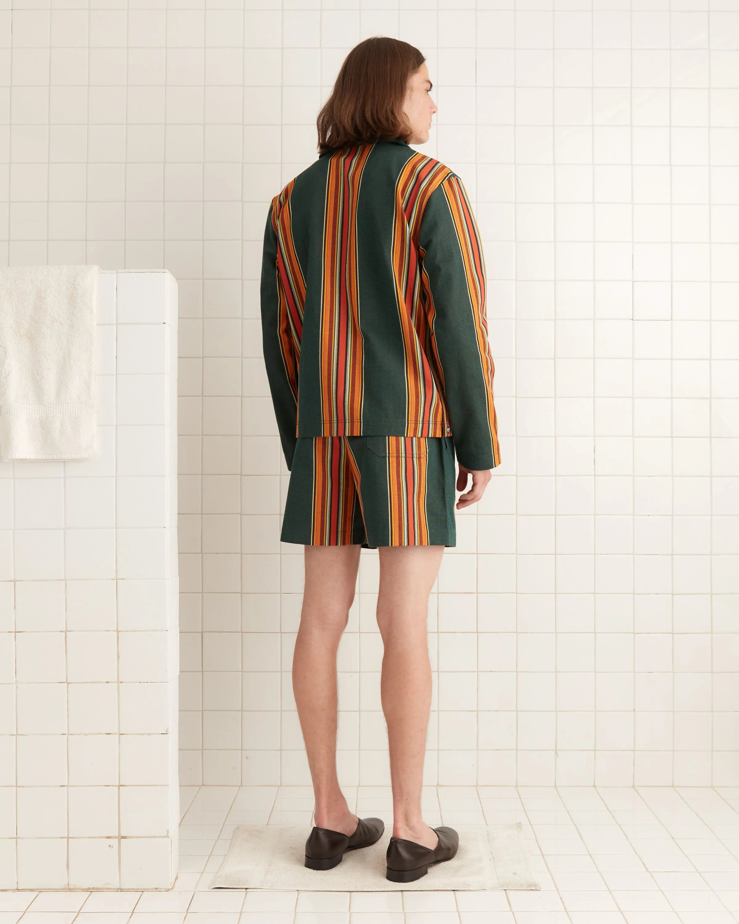 Parakeet Stripe Pullover sold by BODE product image thumbnail 3