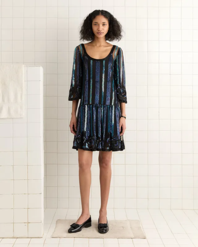 Sequin Podium Dress sold by BODE