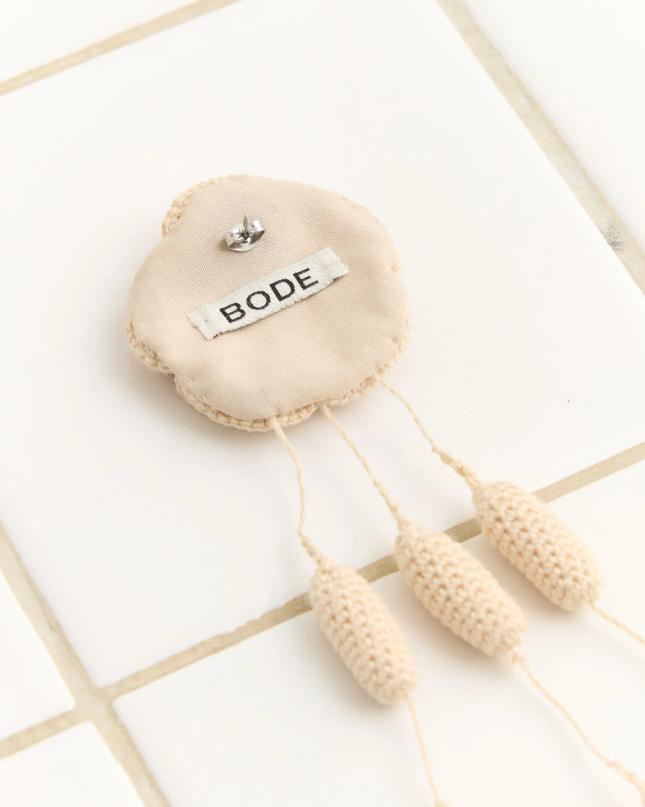 Blossom Earrings - Cream sold by BODE product image thumbnail 3
