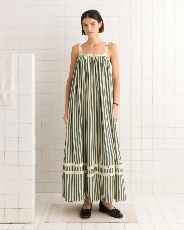 Soda Stripe Dress sold by BODE