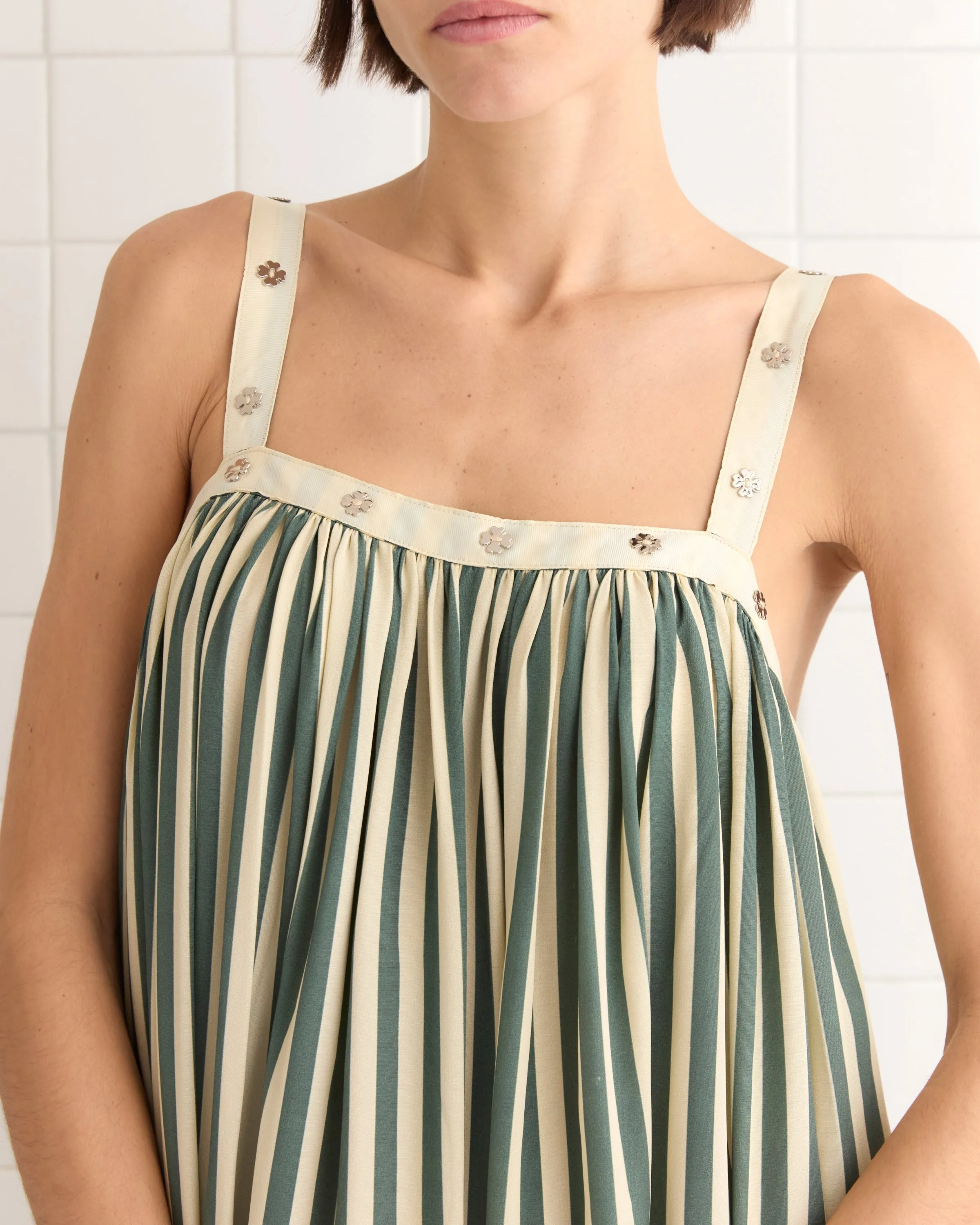 Soda Stripe Dress sold by BODE product image thumbnail 2