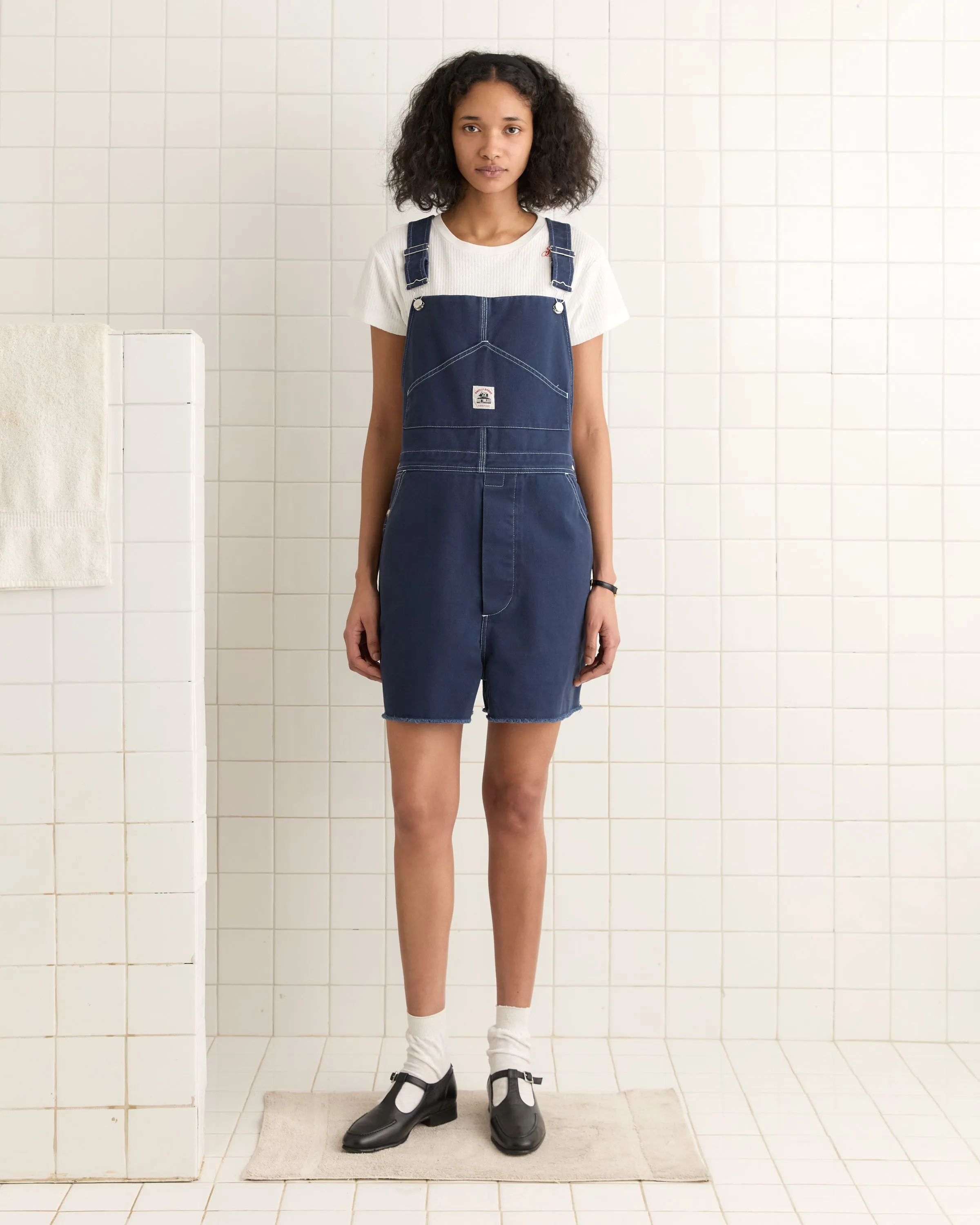 Knolly Brook Overall Shorts sold by BODE