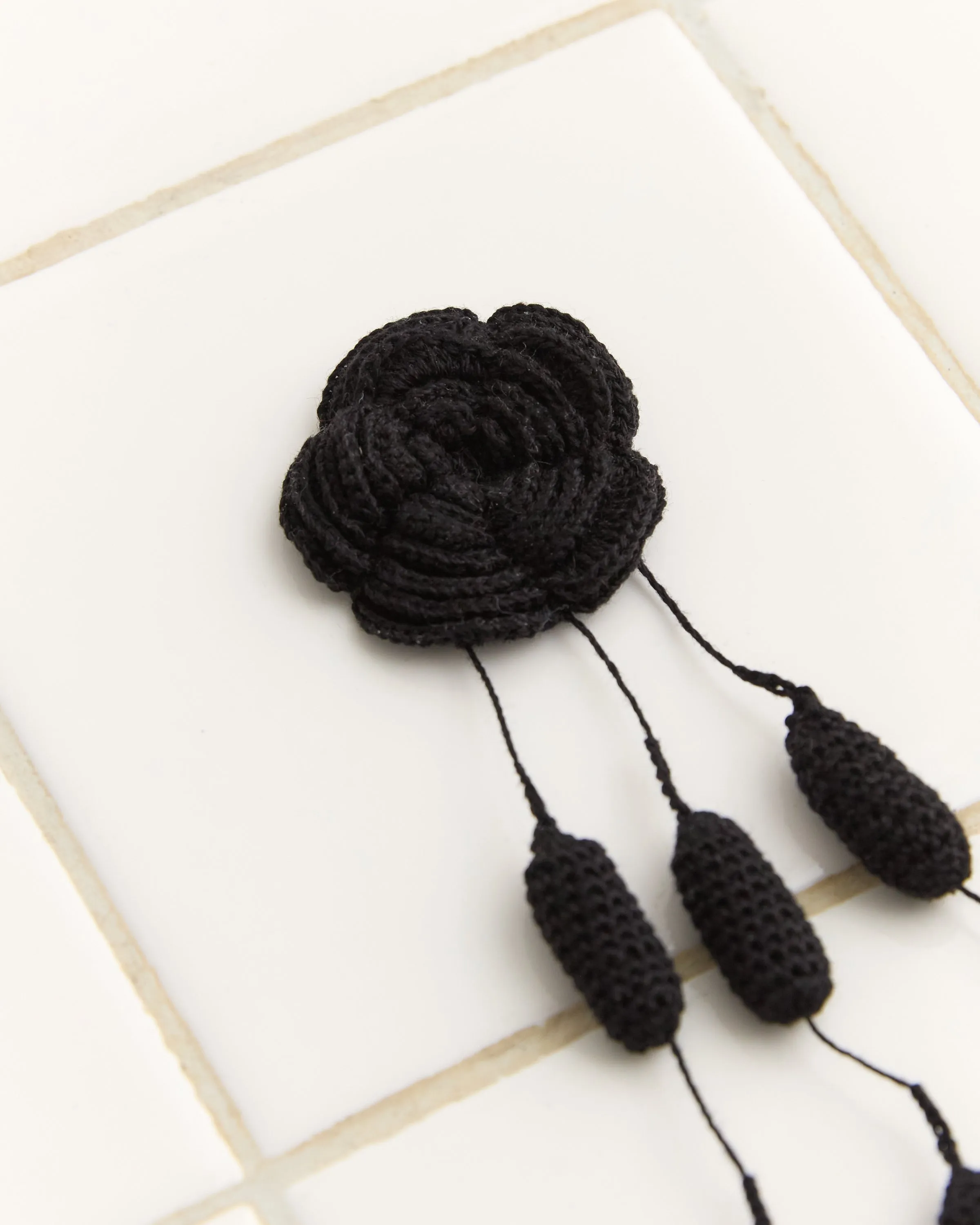 Blossom Brooch - Black sold by BODE product image thumbnail 2