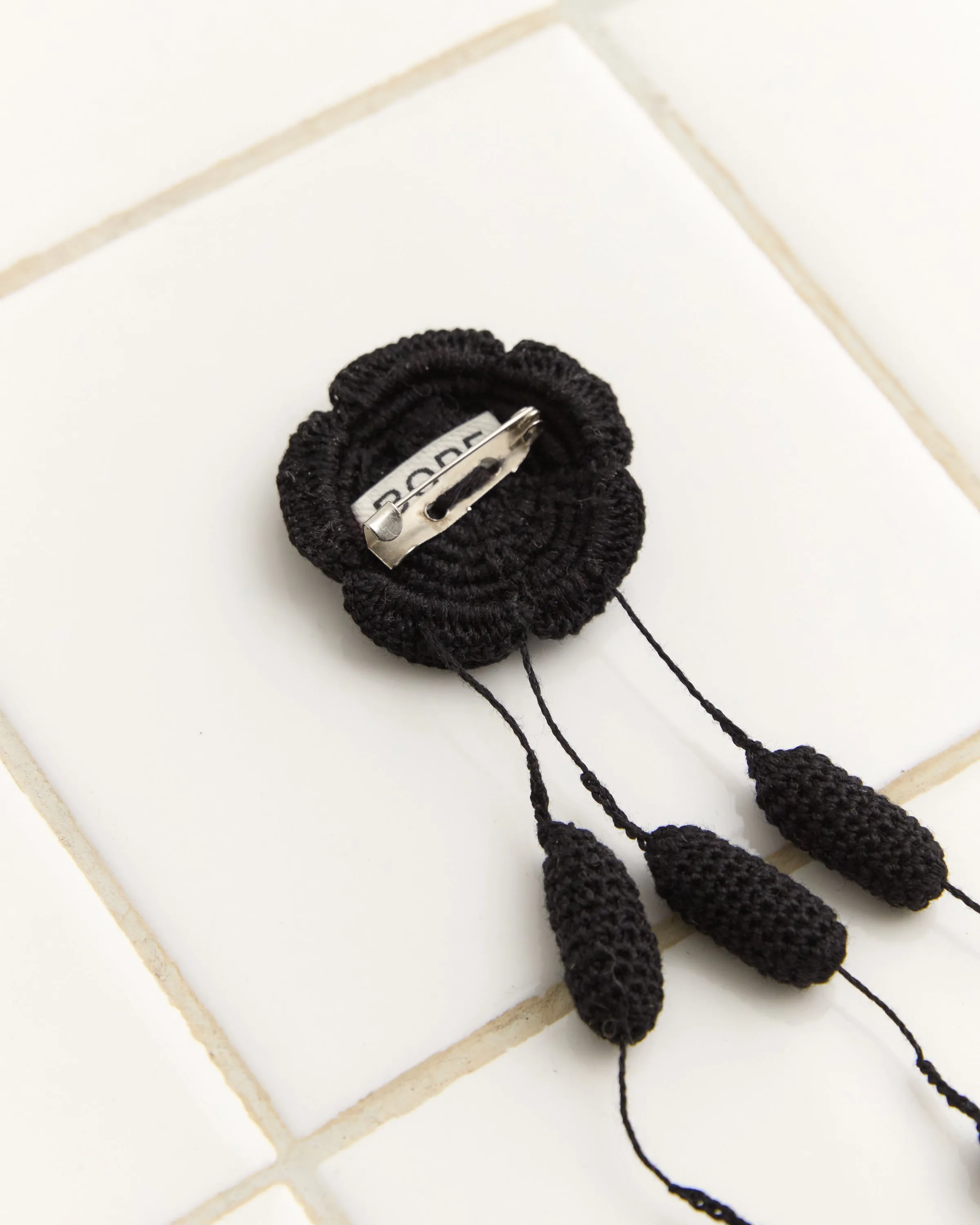 Blossom Brooch - Black sold by BODE product image thumbnail 3