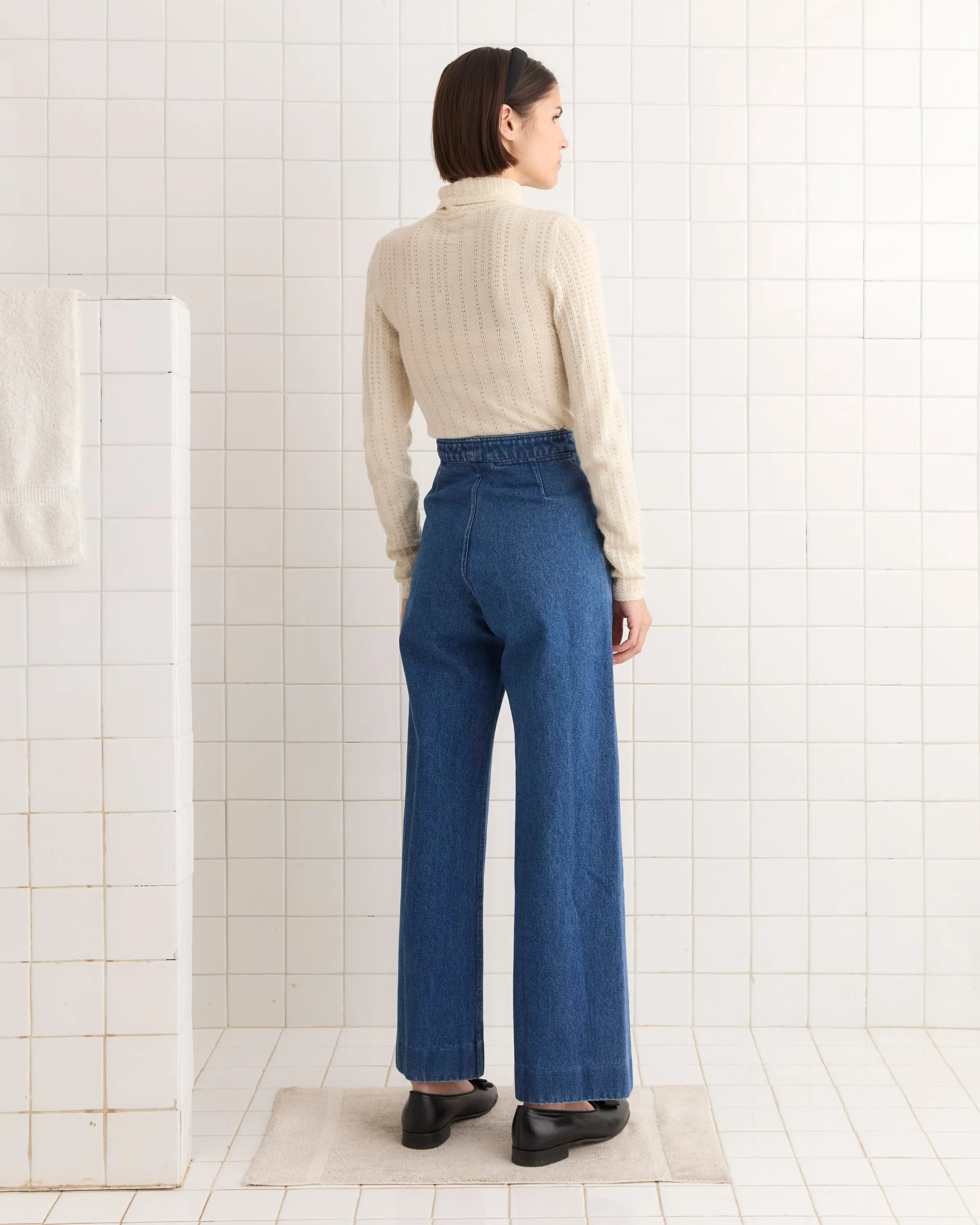 Denim Sailor Trousers sold by BODE product image thumbnail 3