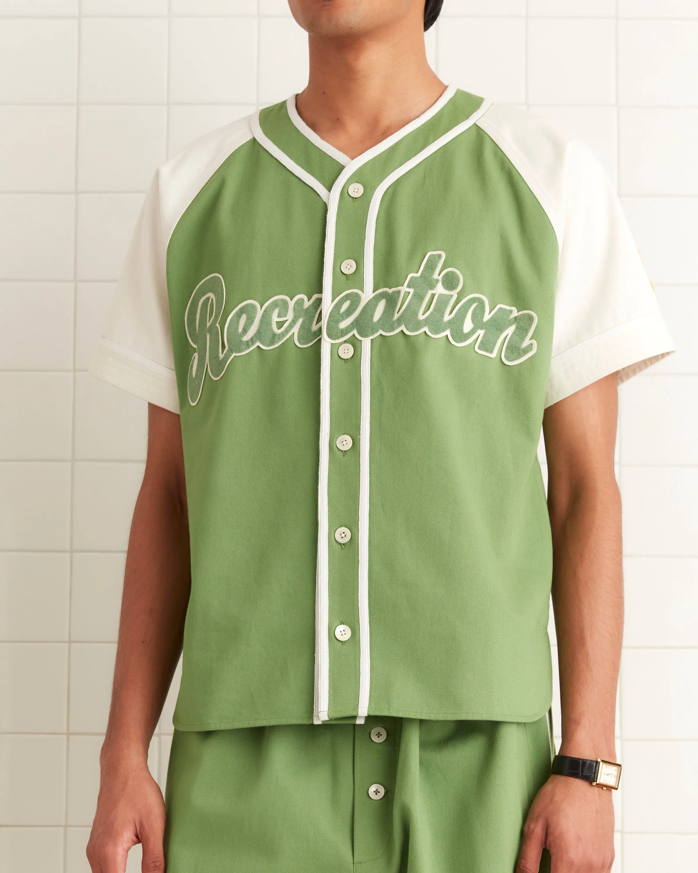 Outfield Baseball Shirt sold by BODE product image thumbnail 2