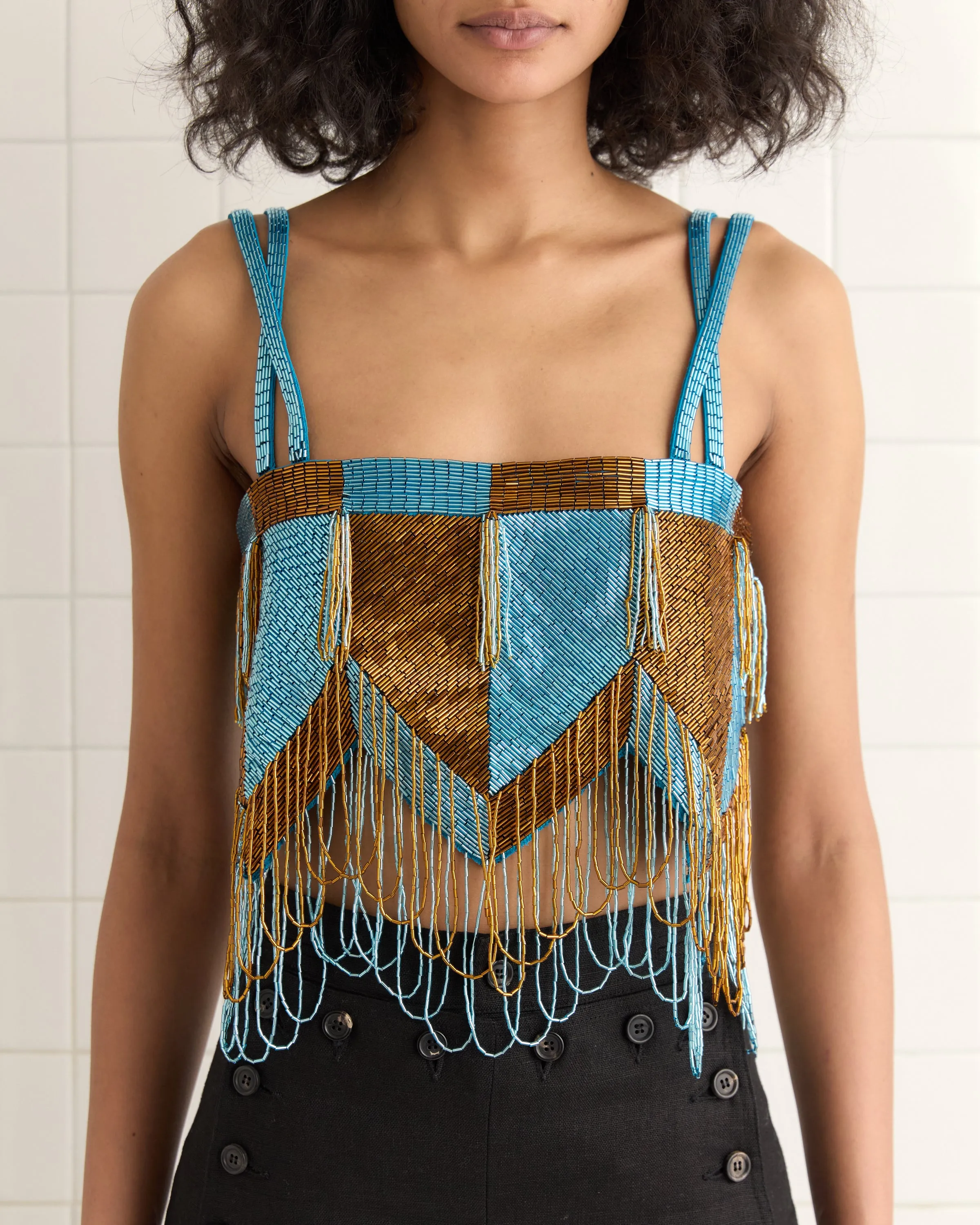 Capri Fringe Top sold by BODE product image thumbnail 2