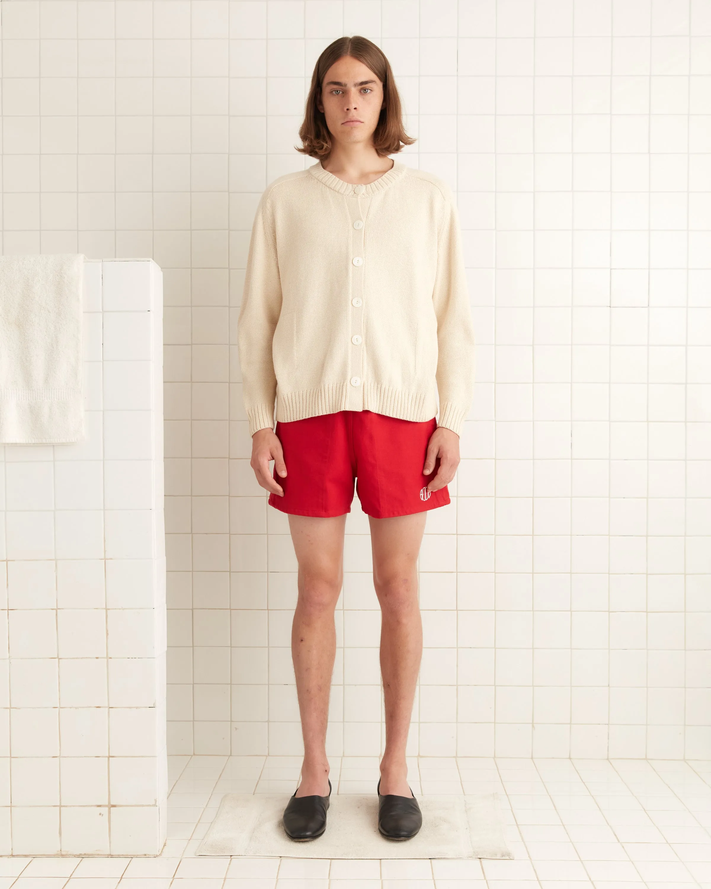 Meringue Cardigan - Ivory sold by BODE