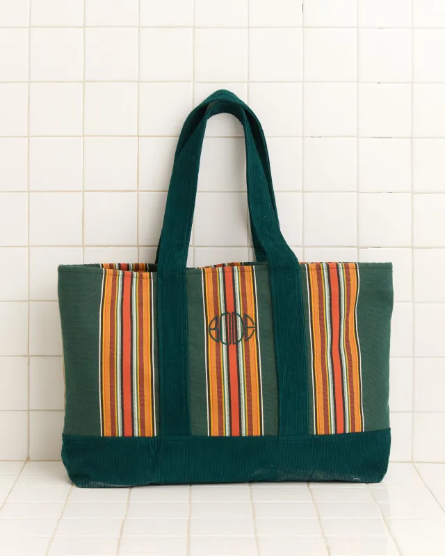 Parakeet Stripe Tote sold by BODE