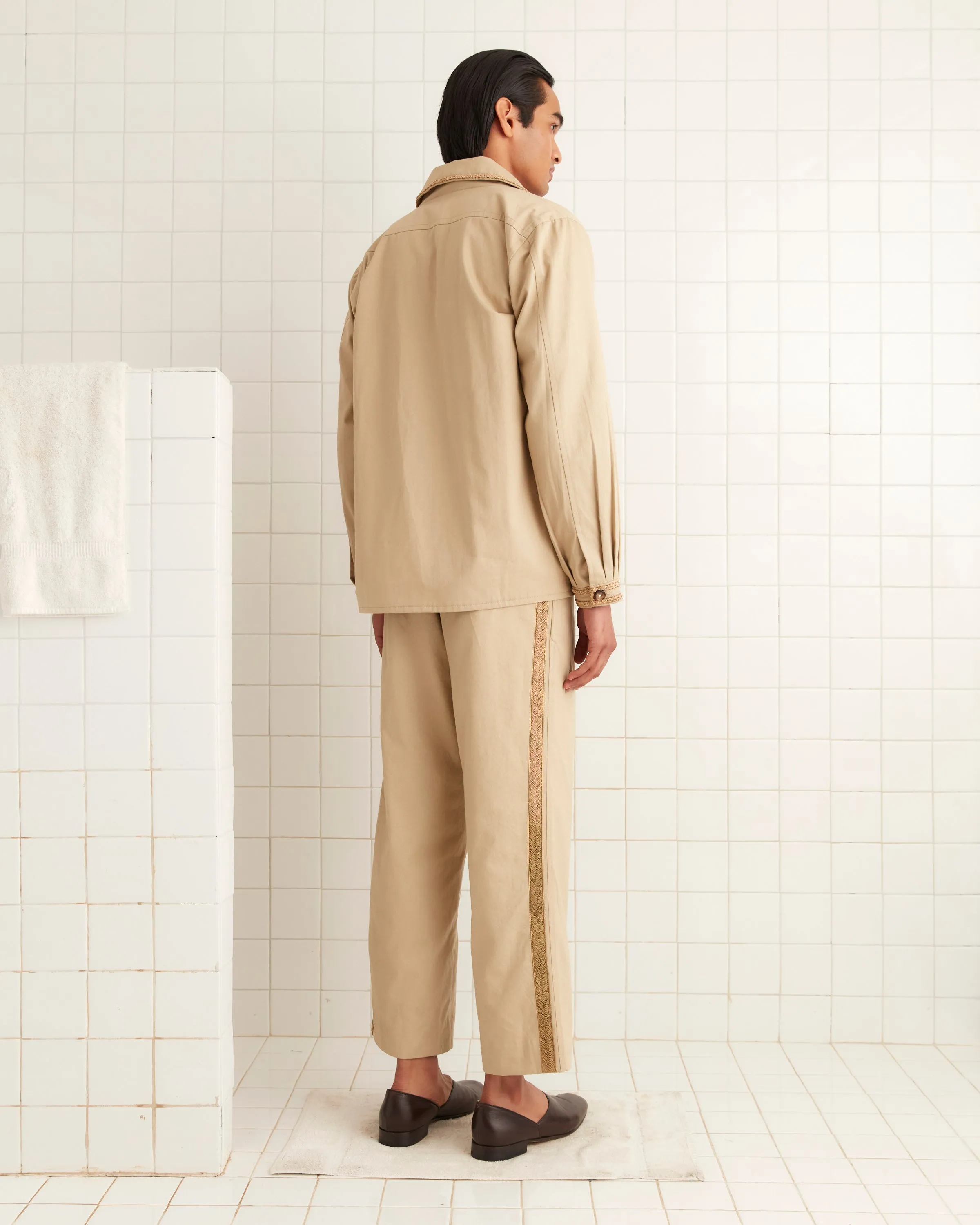 Khaki Bullion Jacket sold by BODE product image thumbnail 3