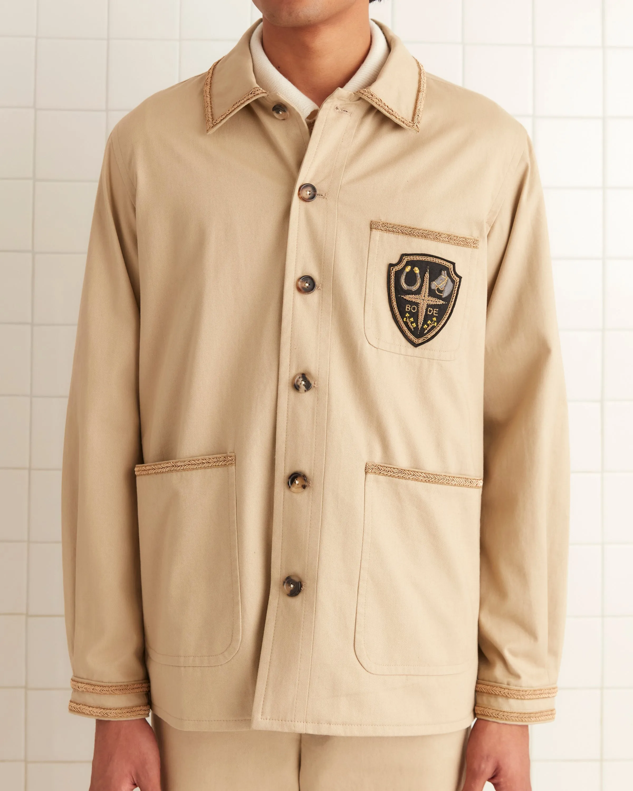 Khaki Bullion Jacket sold by BODE product image thumbnail 2