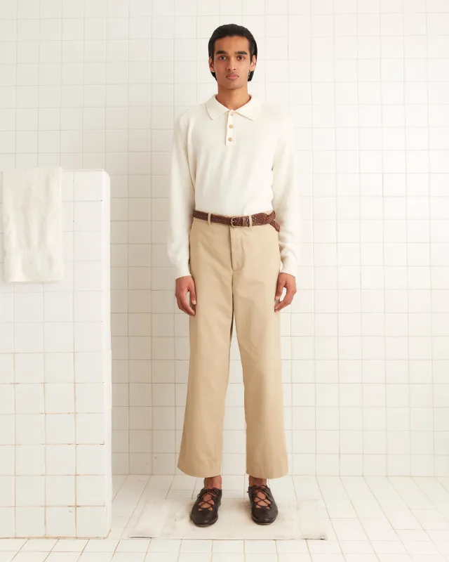 Khaki Bullion Trousers made by BODE