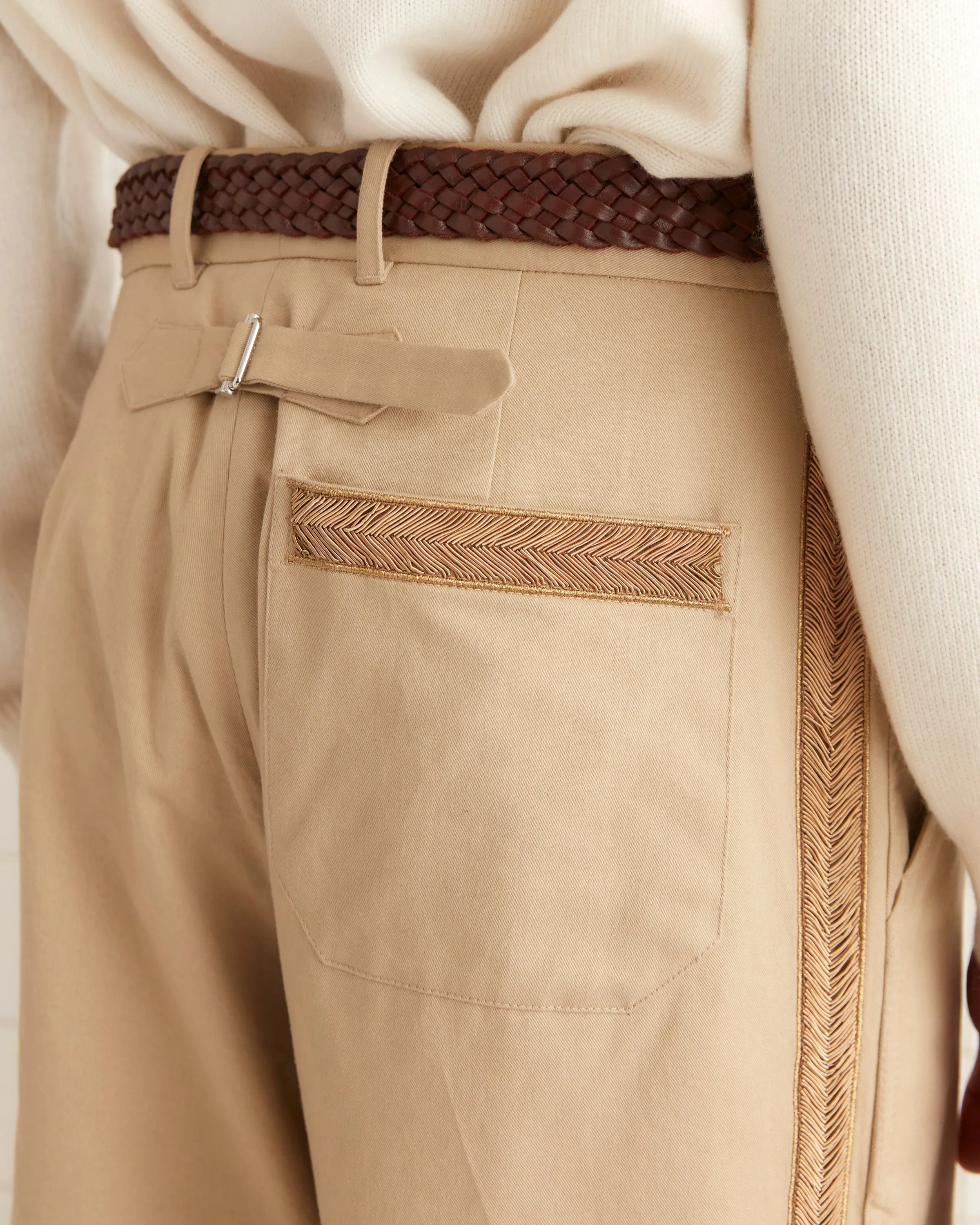 Khaki Bullion Trousers sold by BODE product image thumbnail 2