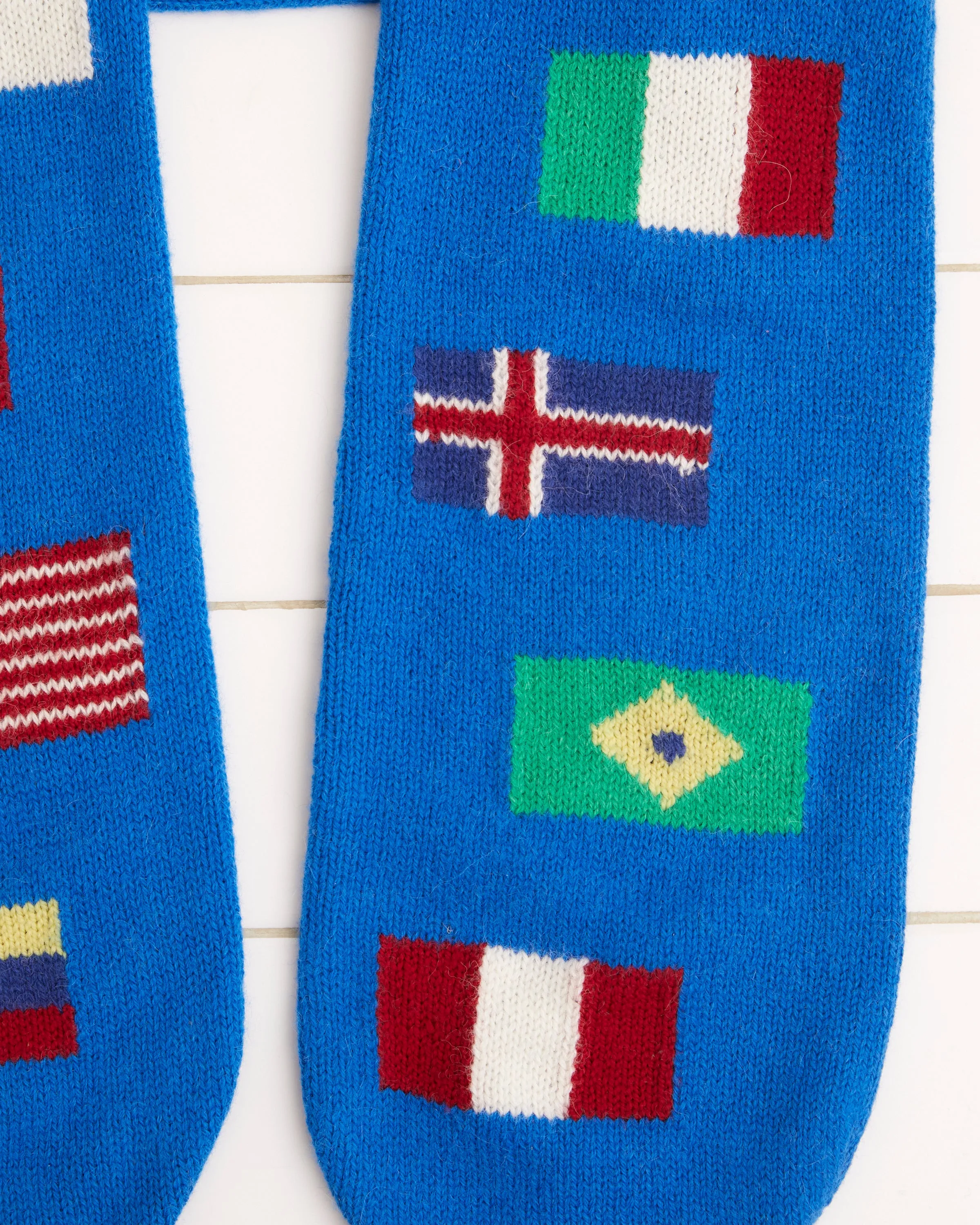 Round-the-World Scarf - Blue sold by BODE product image thumbnail 2