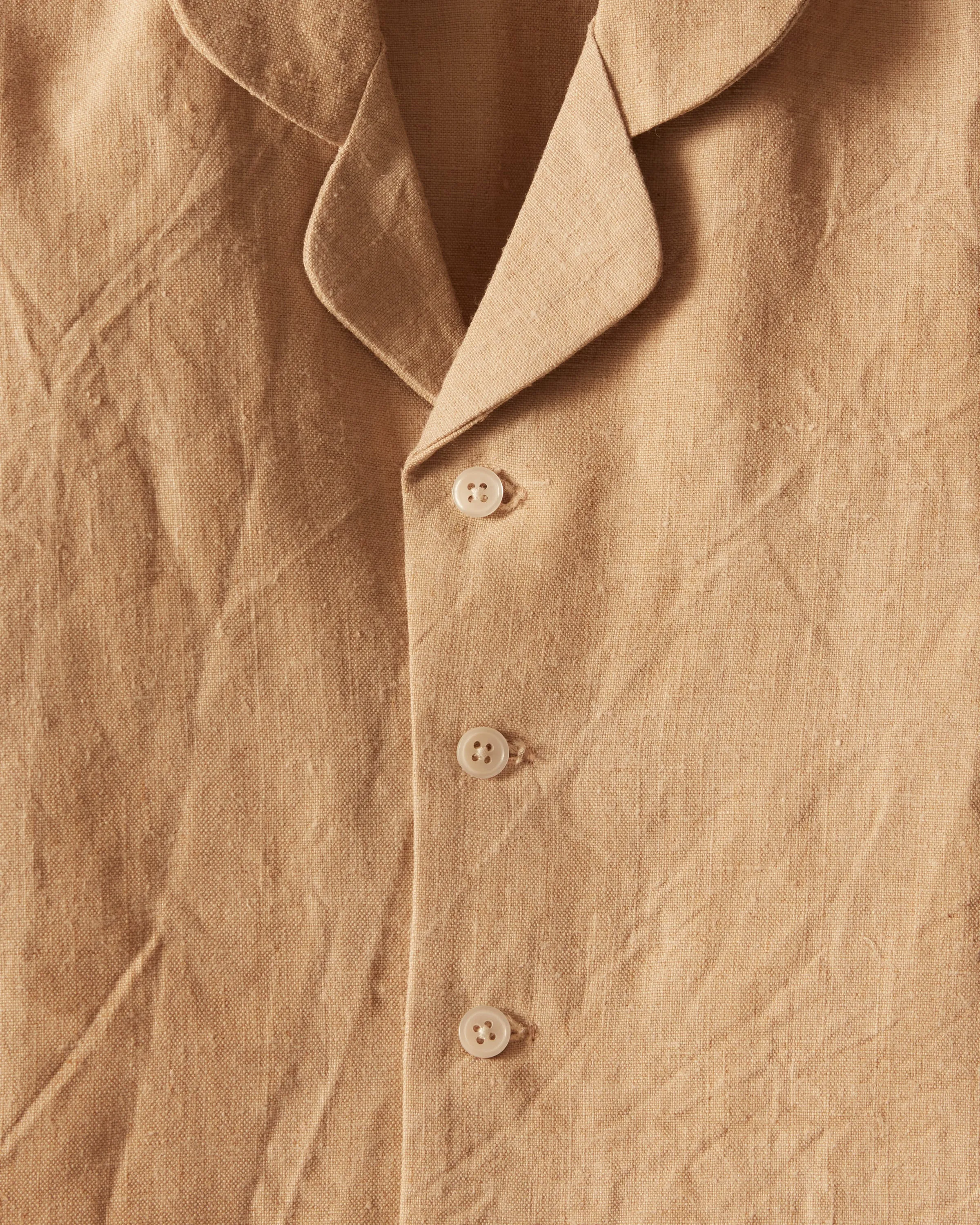 Aged Linen Kid's Shirt sold by BODE product image thumbnail 2