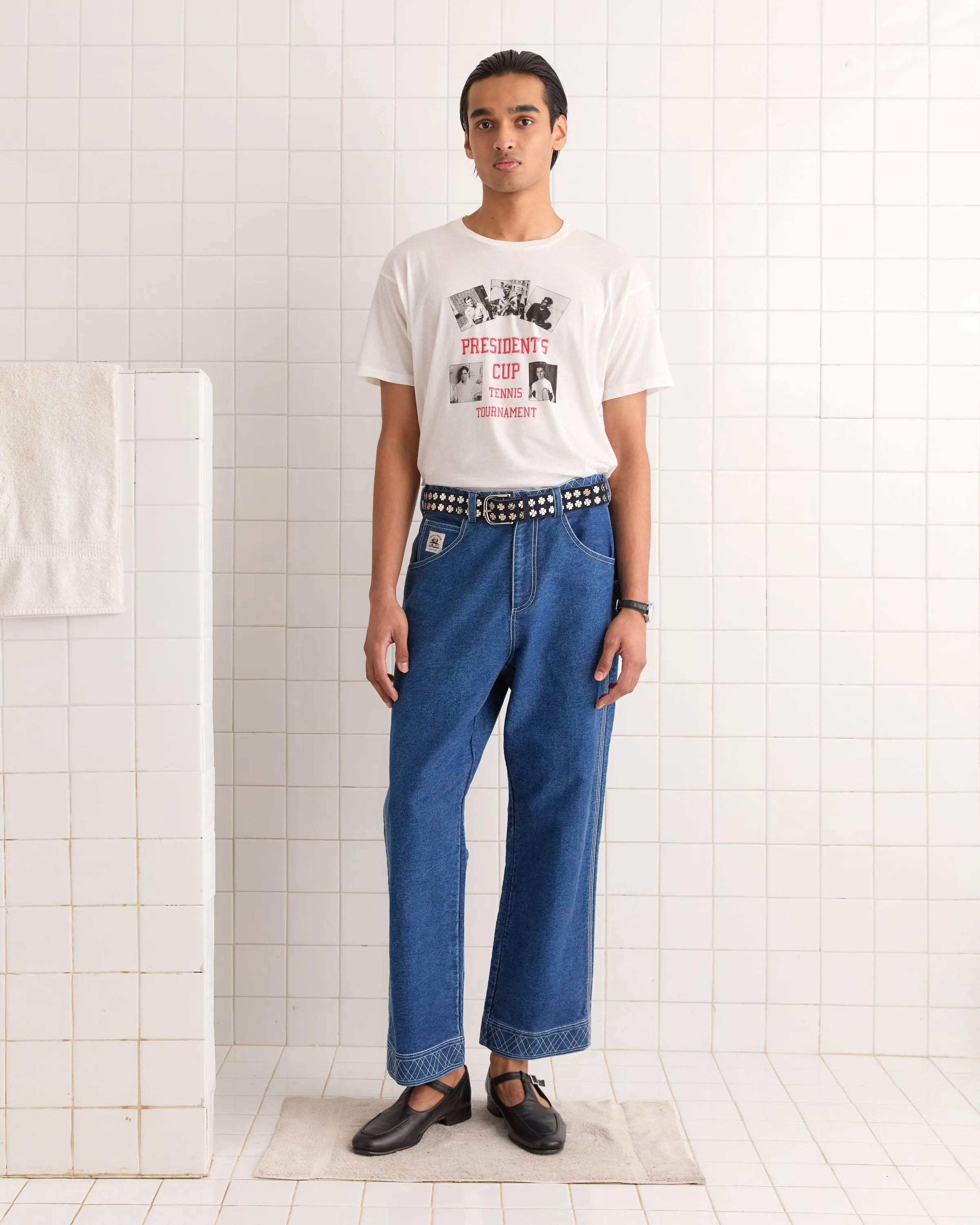 Clover Charm Belt - Dark Navy sold by BODE product image thumbnail 3