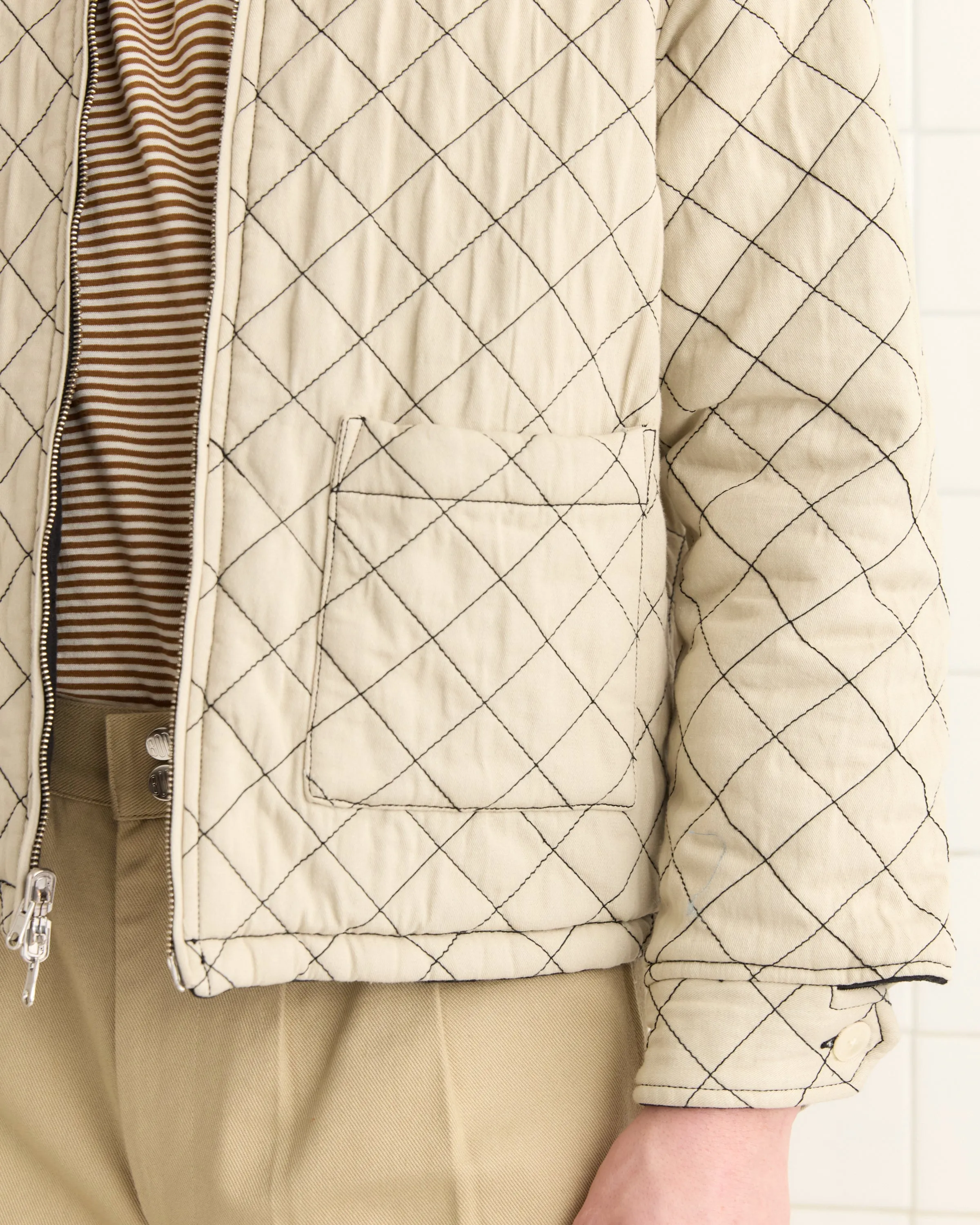 Bloomstein Quilted Reversible Jacket sold by BODE product image thumbnail 5